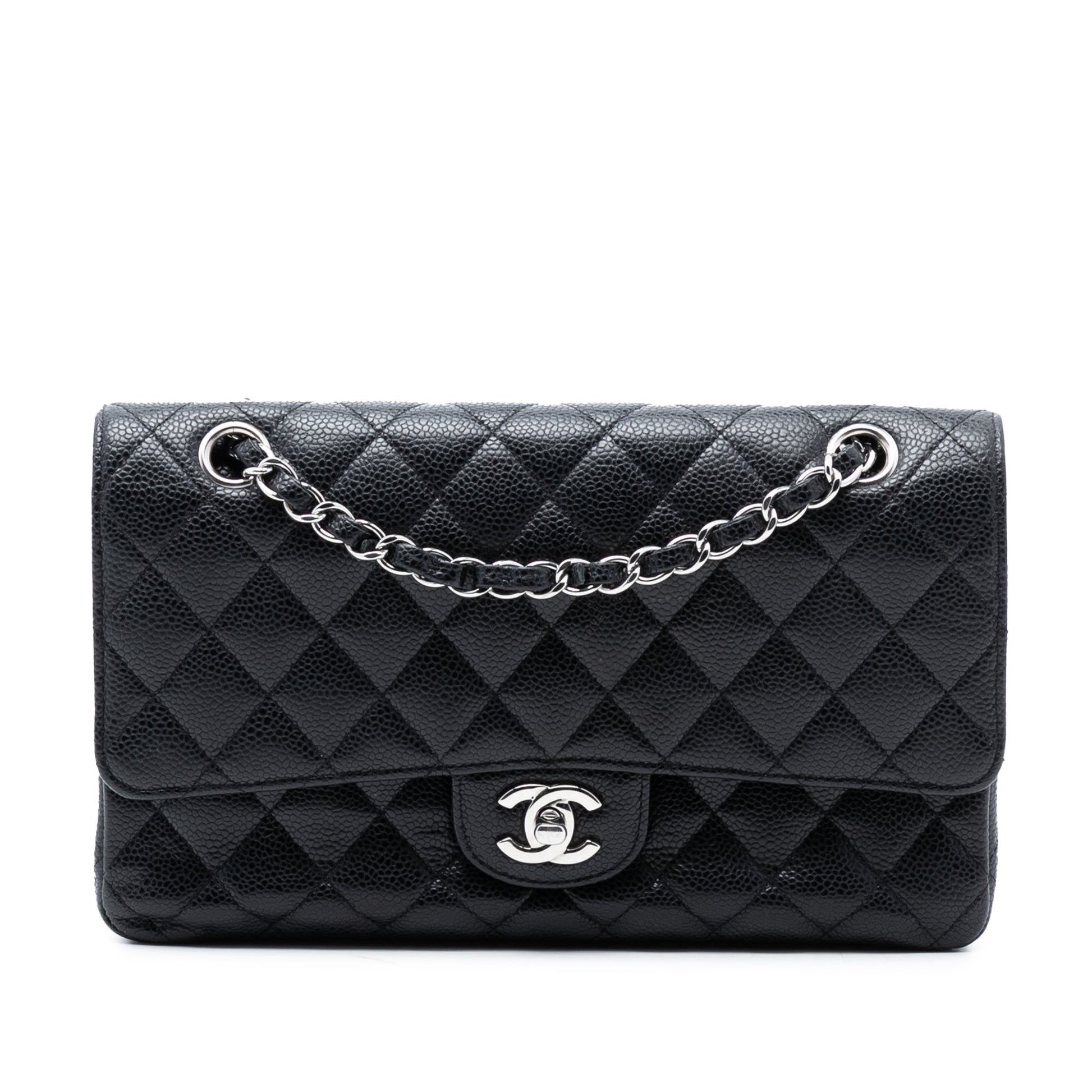 Chanel Medium Classic Caviar Double Flap