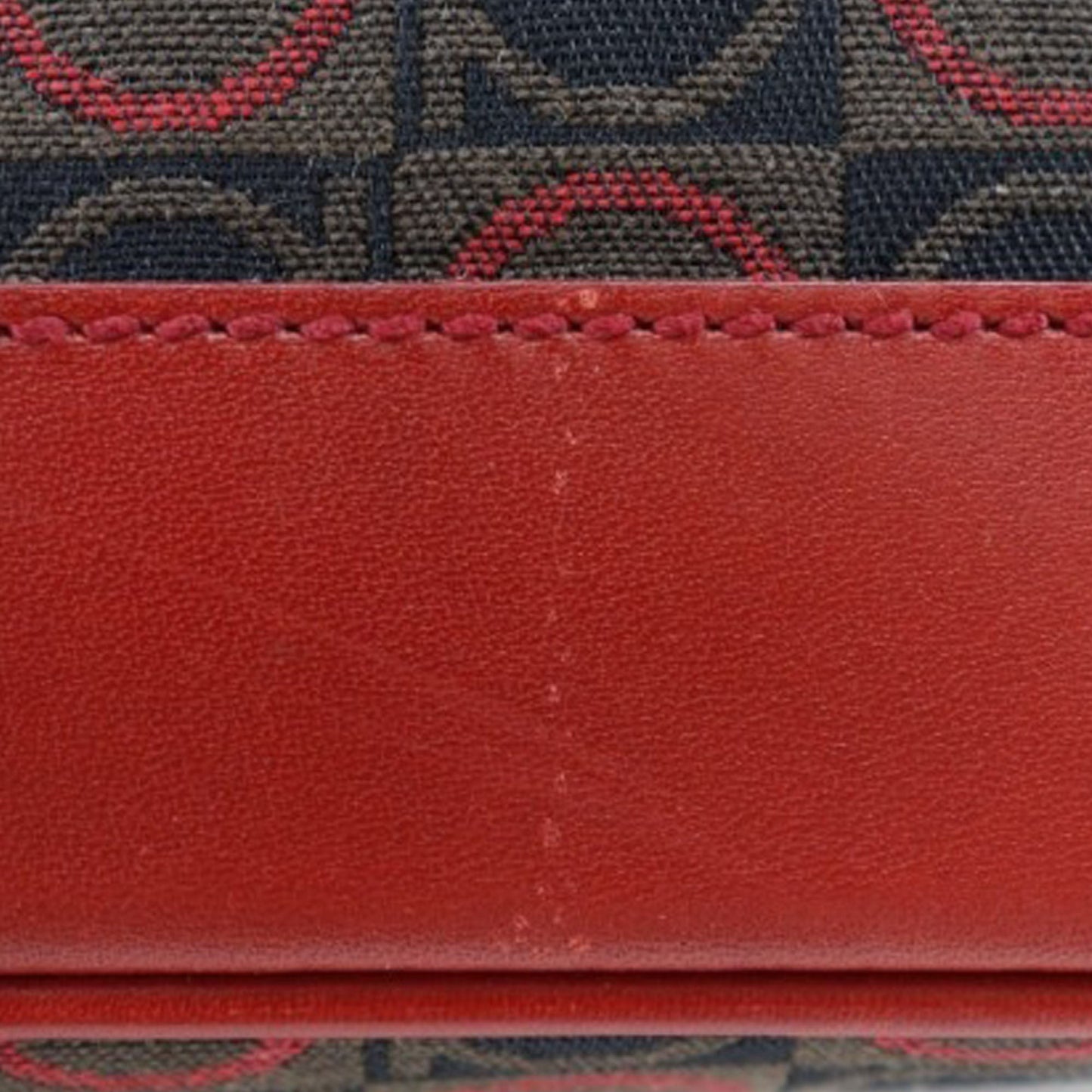 Ferragamo Gancini Canvas Shoulder Bag