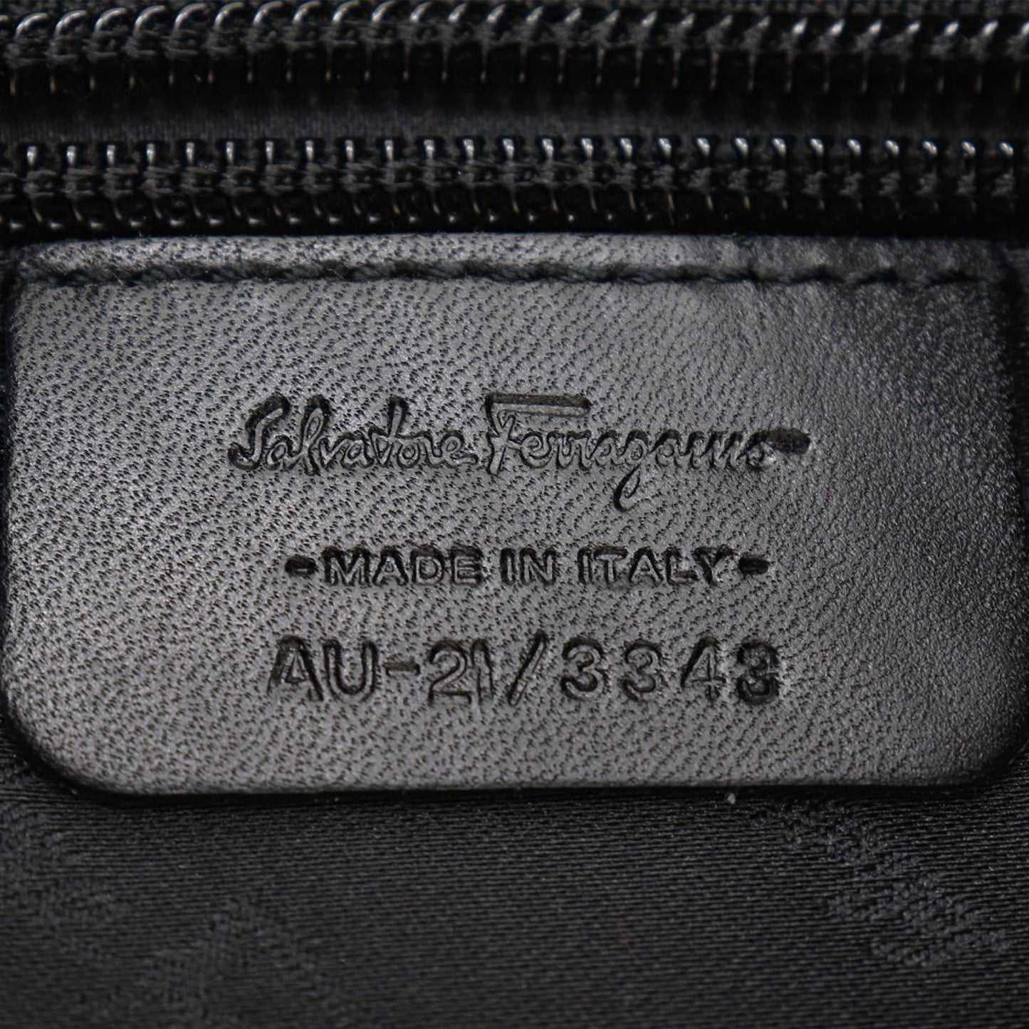 Ferragamo Gancini Canvas Shoulder Bag