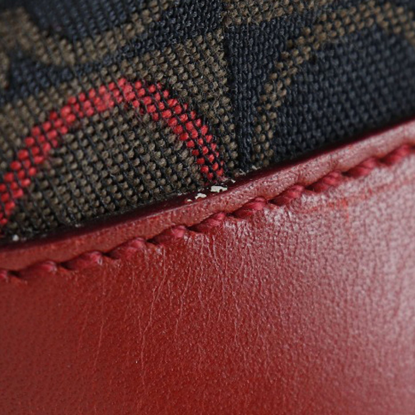 Ferragamo Gancini Canvas Shoulder Bag