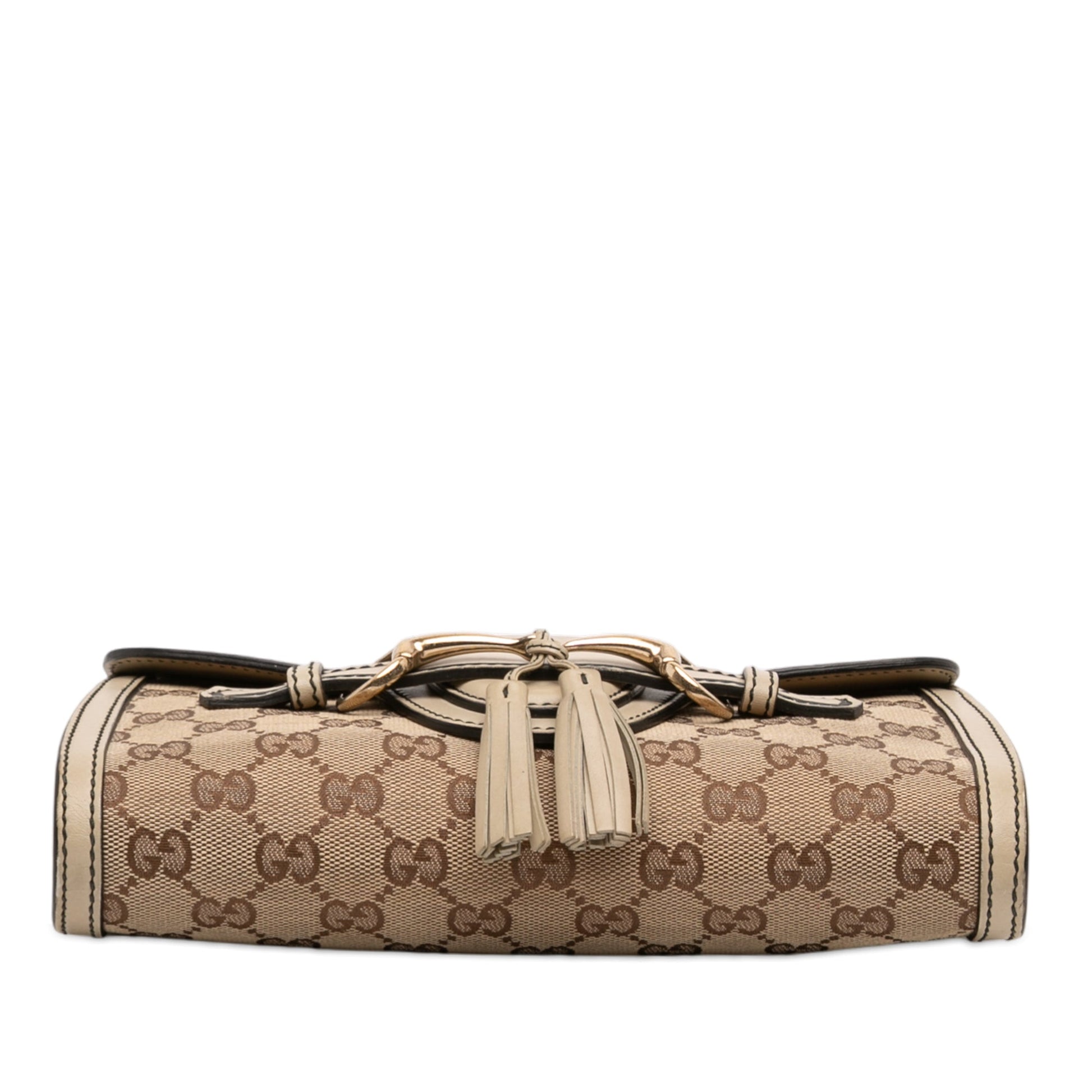 Gucci Mini GG Canvas Emily Crossbody