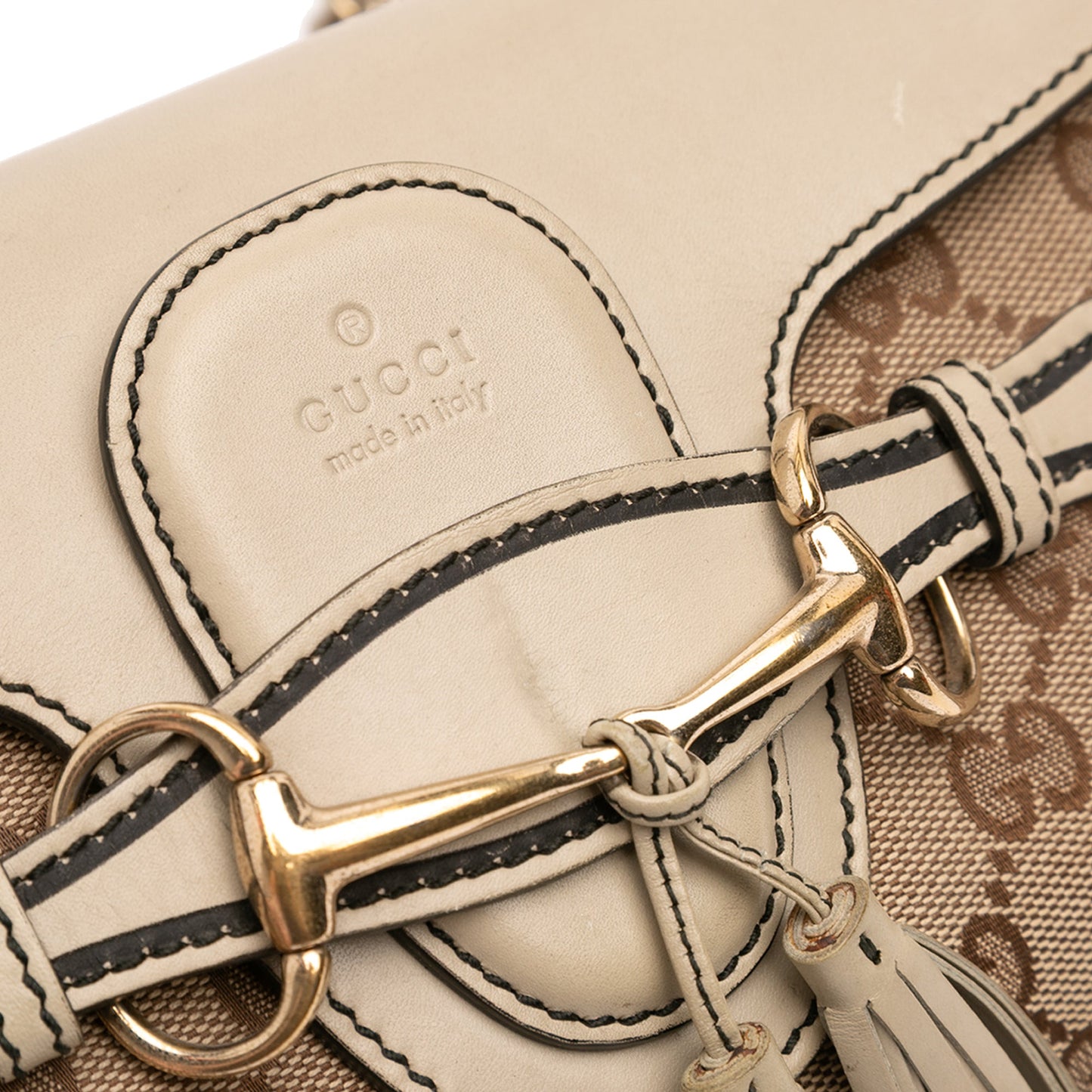 Gucci Mini GG Canvas Emily Crossbody