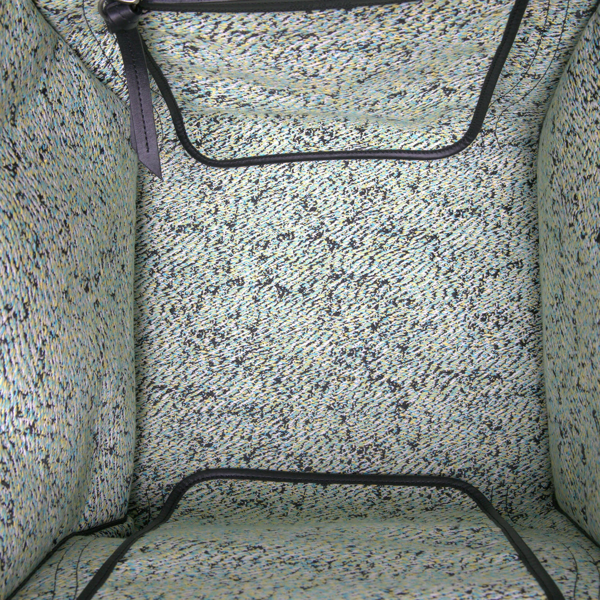 Celine Medium Tweed Phantom Luggage Tote — Green