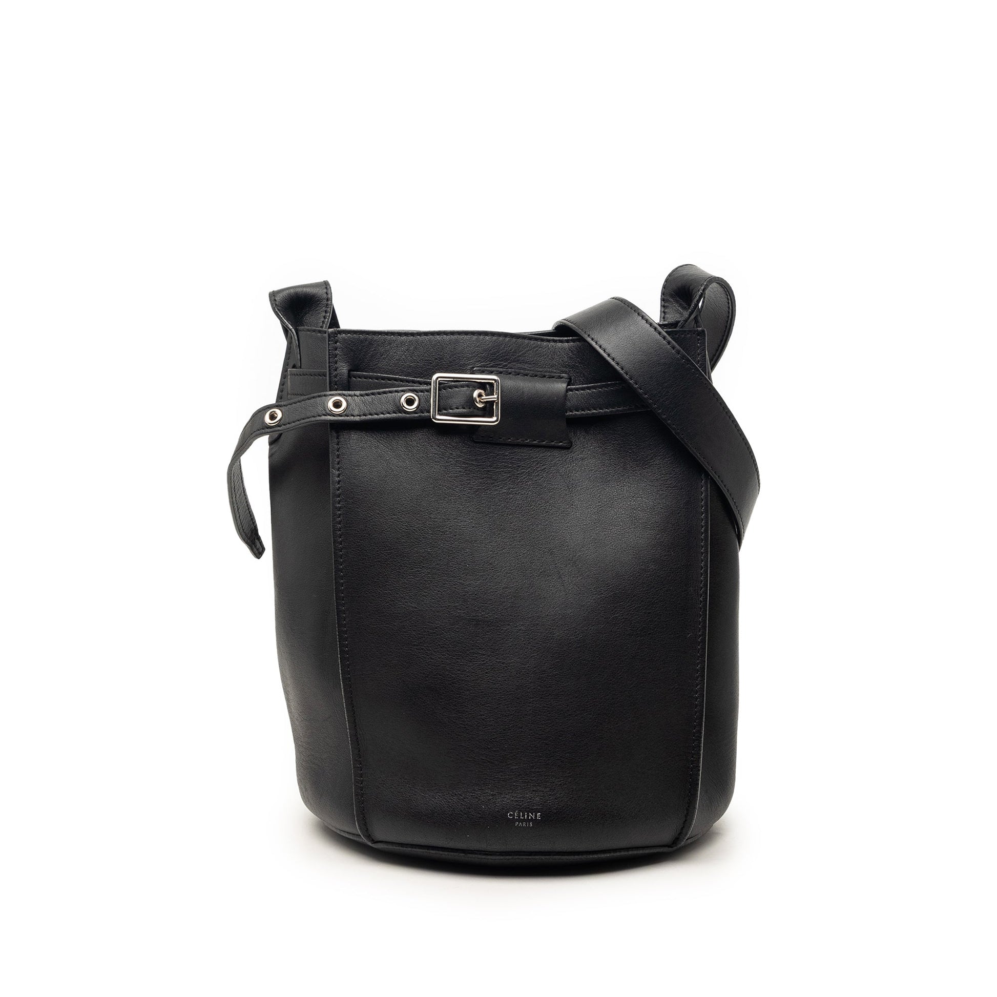 Celine Nano Leather Big Bag Bucket Crossbody