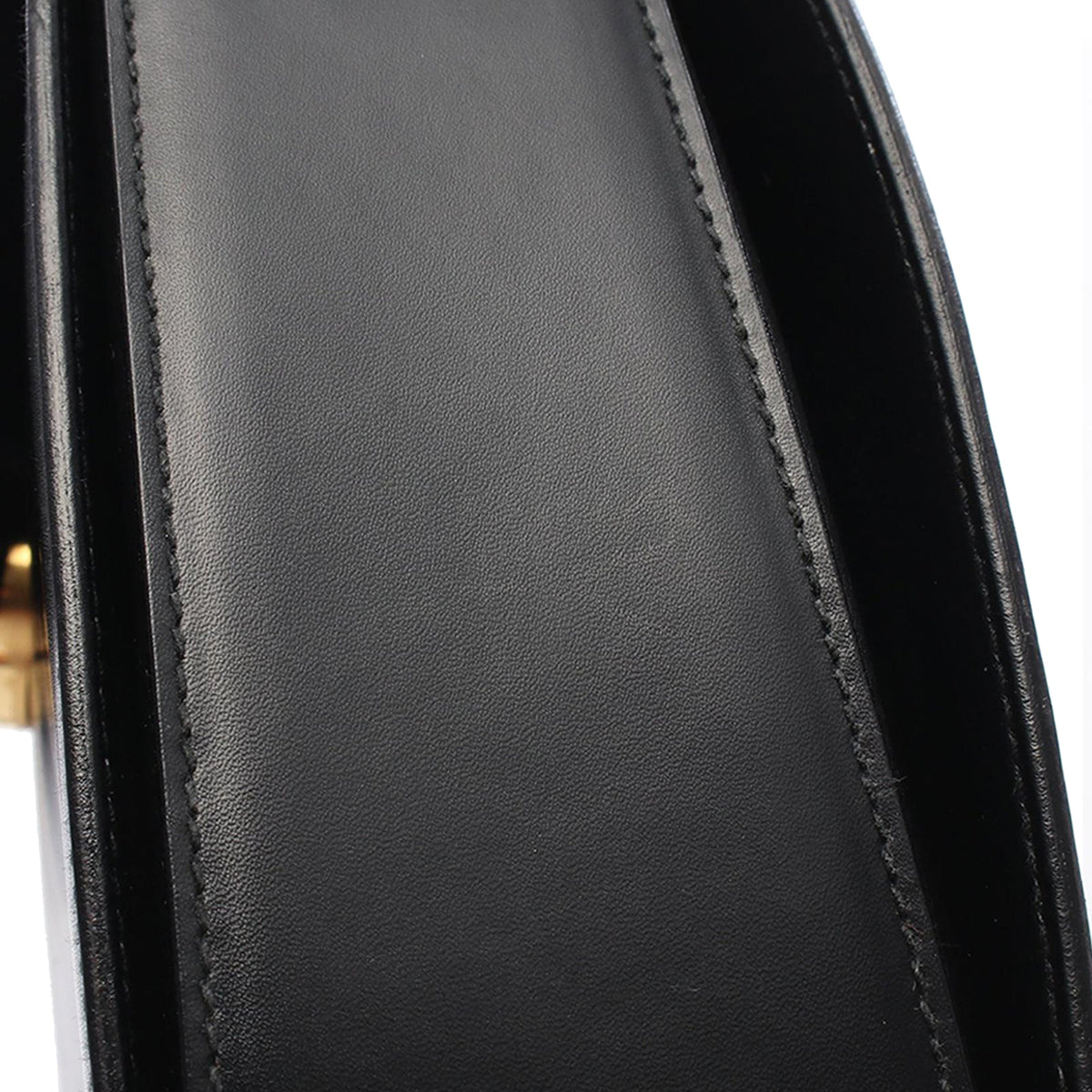 Celine Leather Handbag — Black