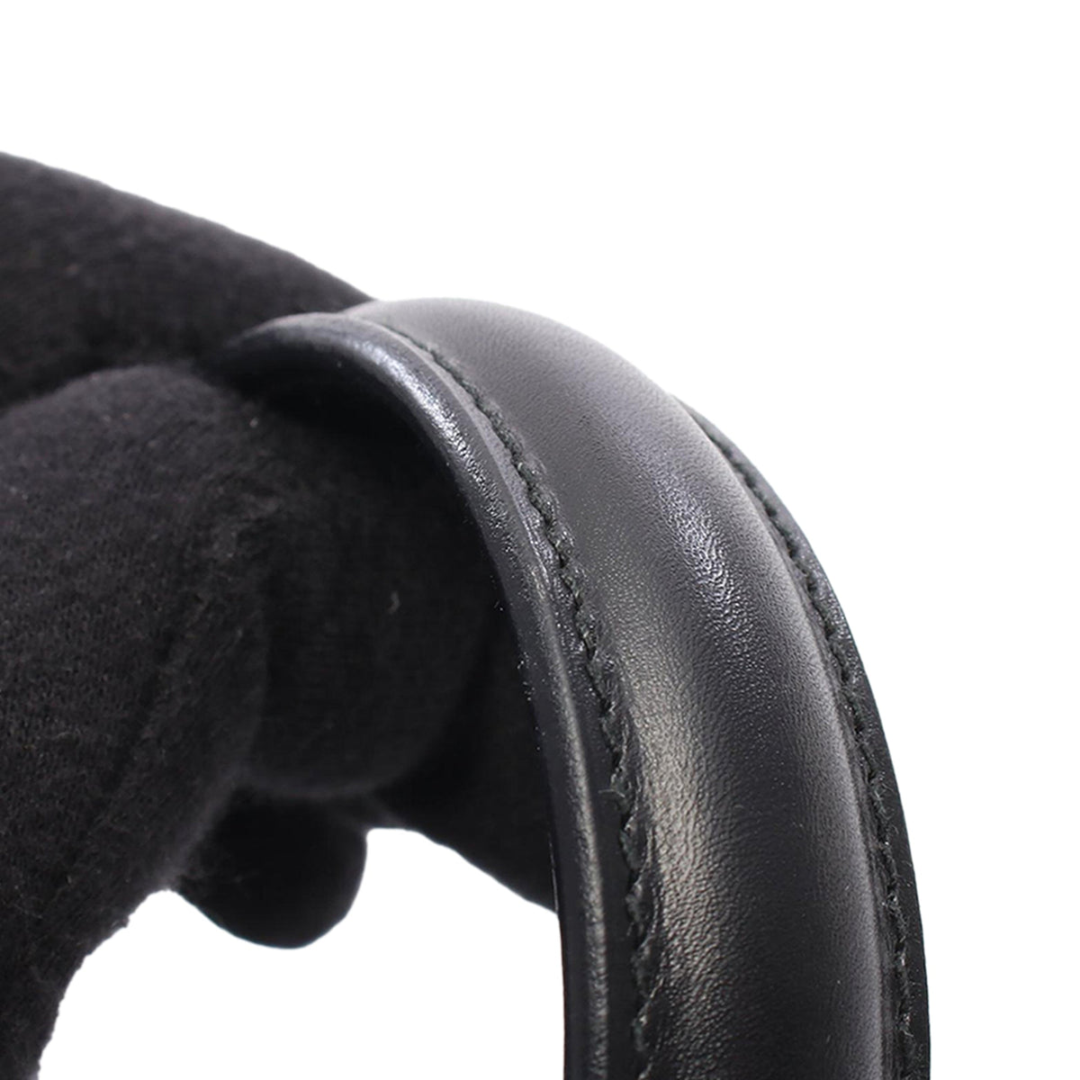 Celine Leather Handbag — Black