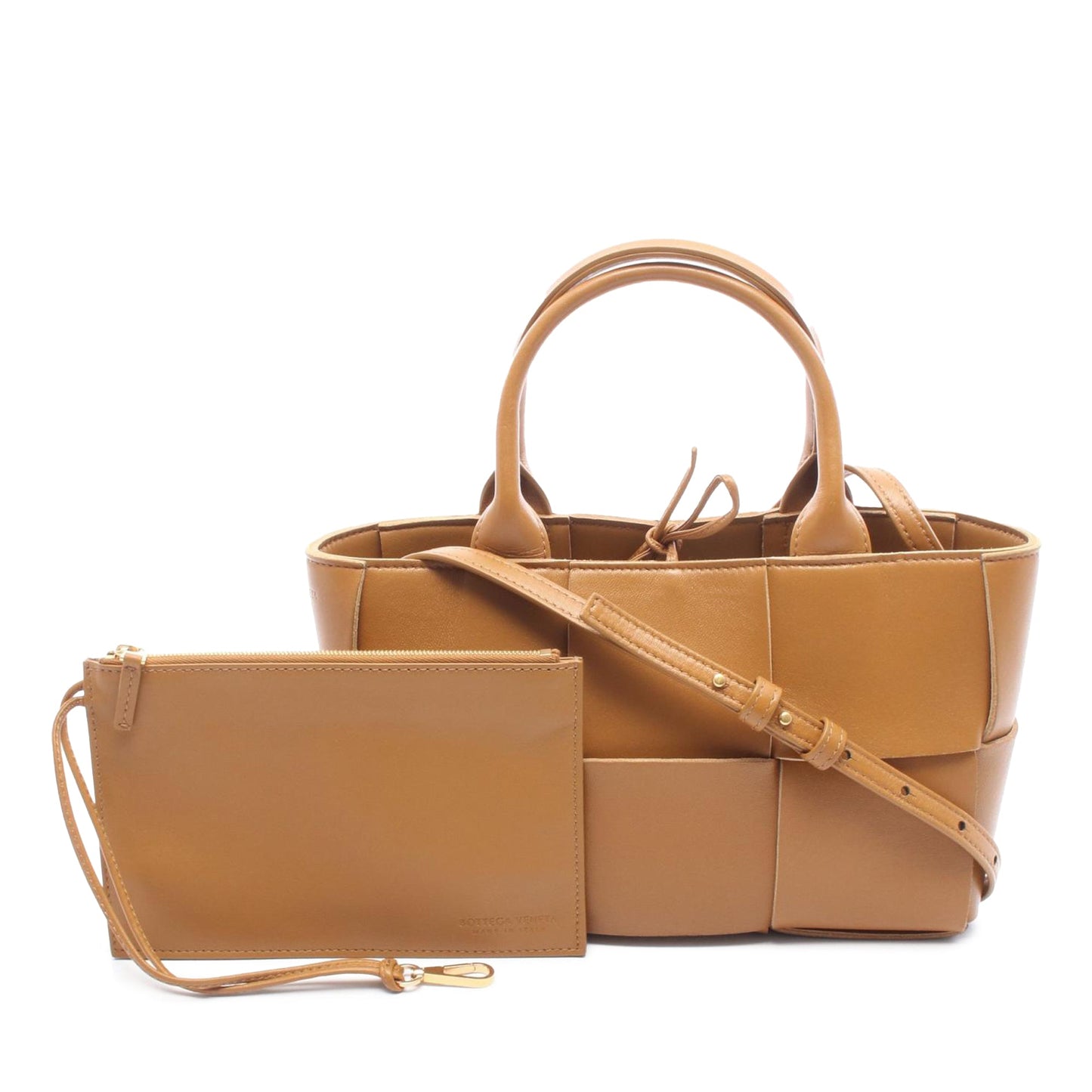 Bottega Veneta Mini Intrecciato Arco Tote