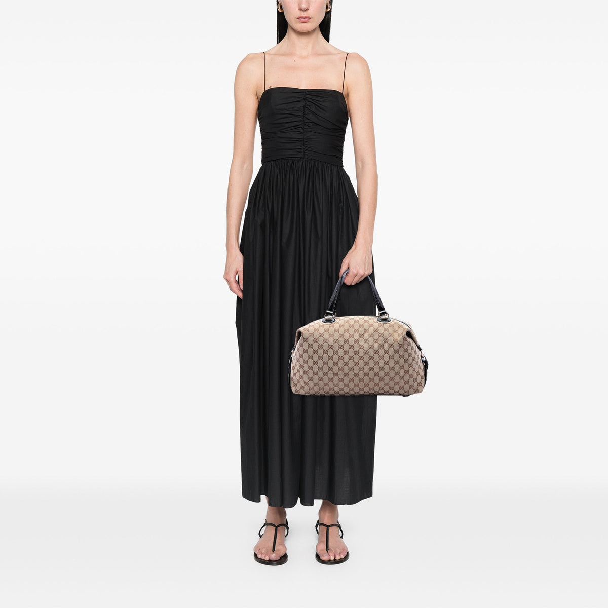 Gucci GG Canvas Tote — Beige