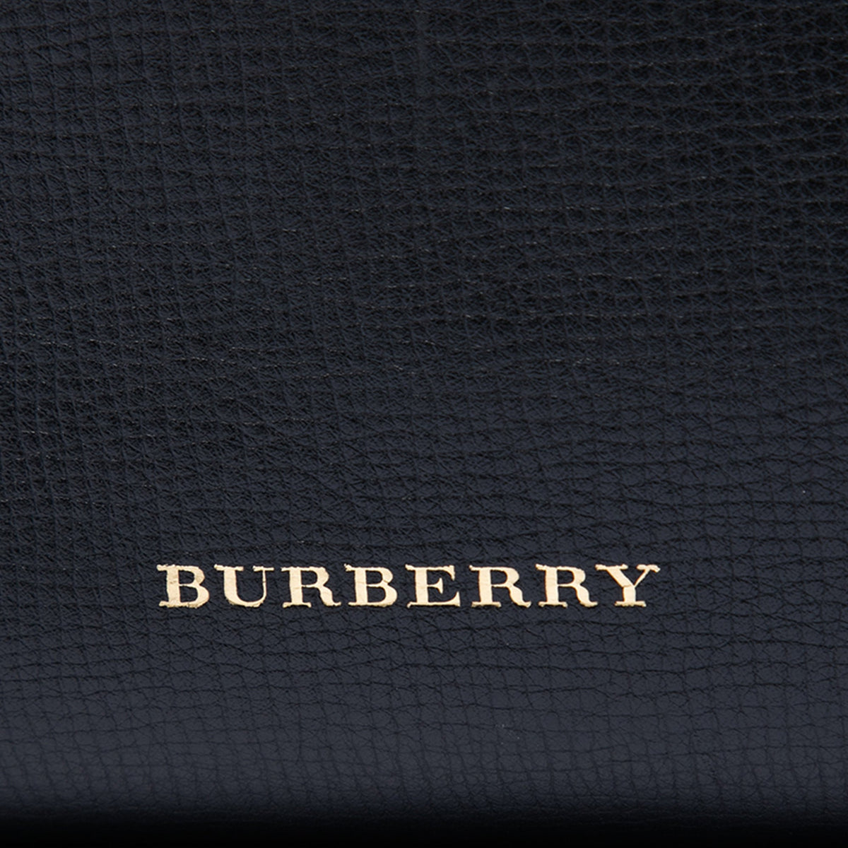 Burberry Medium Leather and House Check Banner Satchel