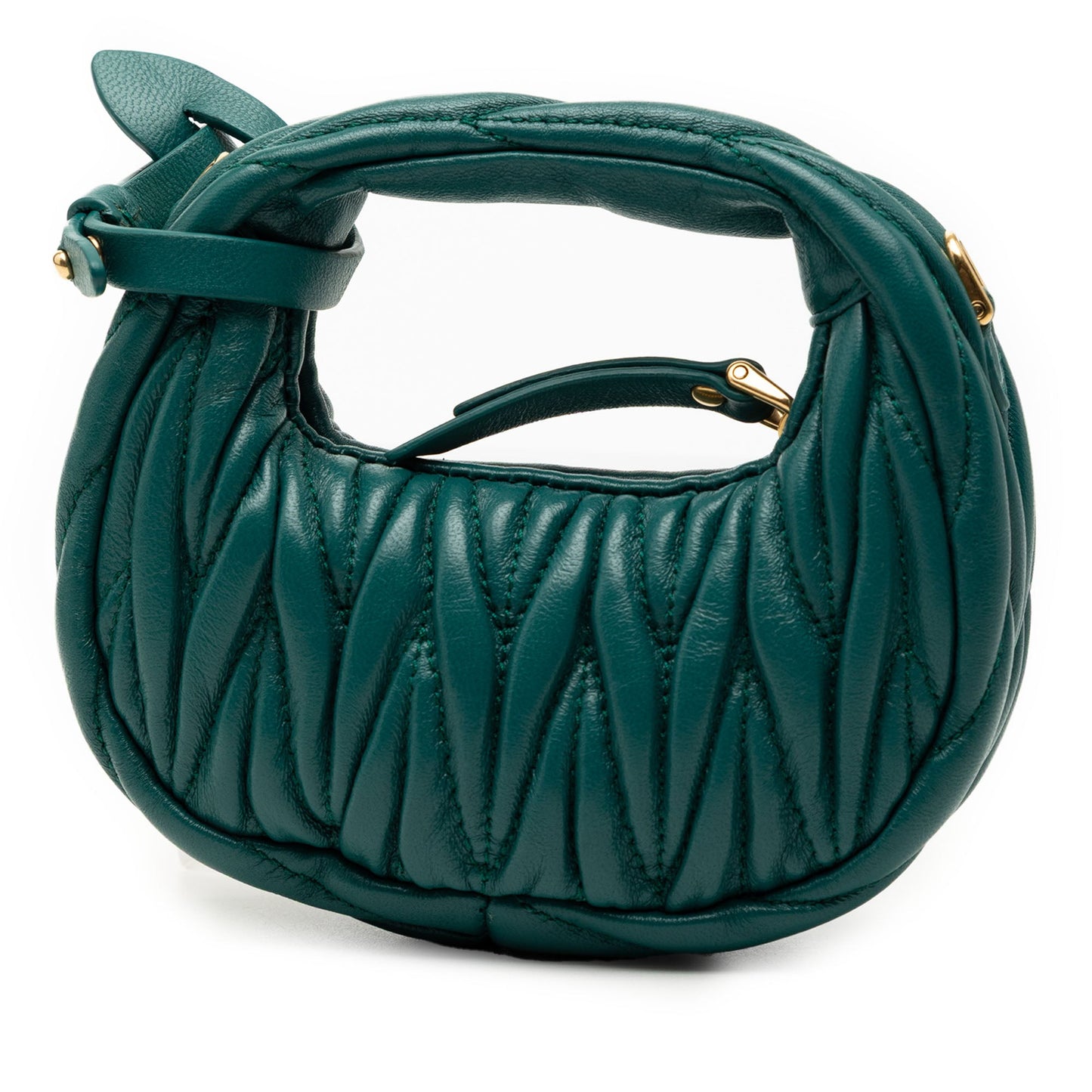 Miu Miu Micro Nappa Matelasse Wander Bag