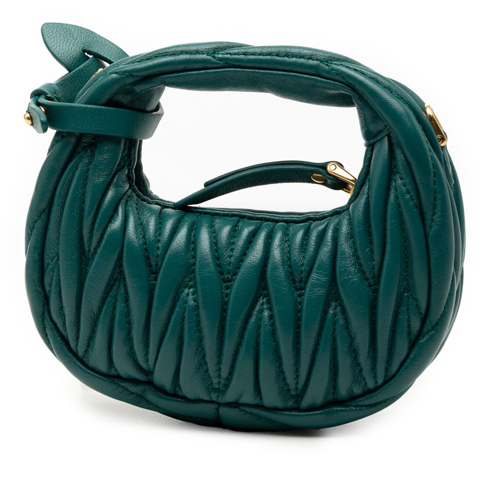 Miu Miu Micro Nappa Matelasse Wander Bag