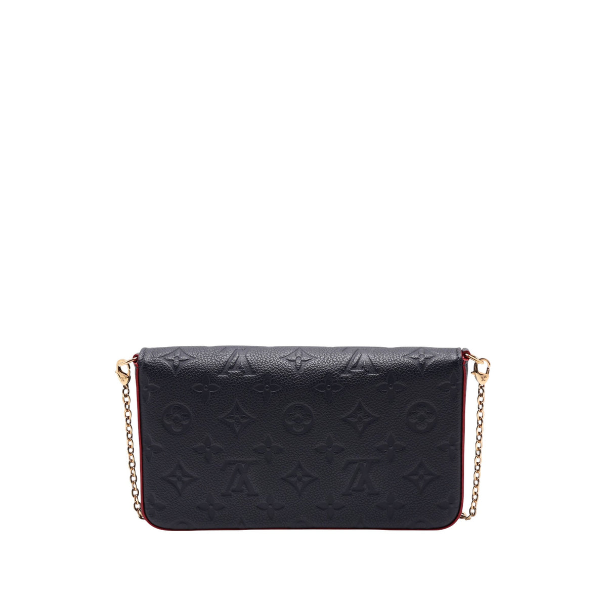 Louis Vuitton Monogram Empreinte Pochette Felicie — Blue
