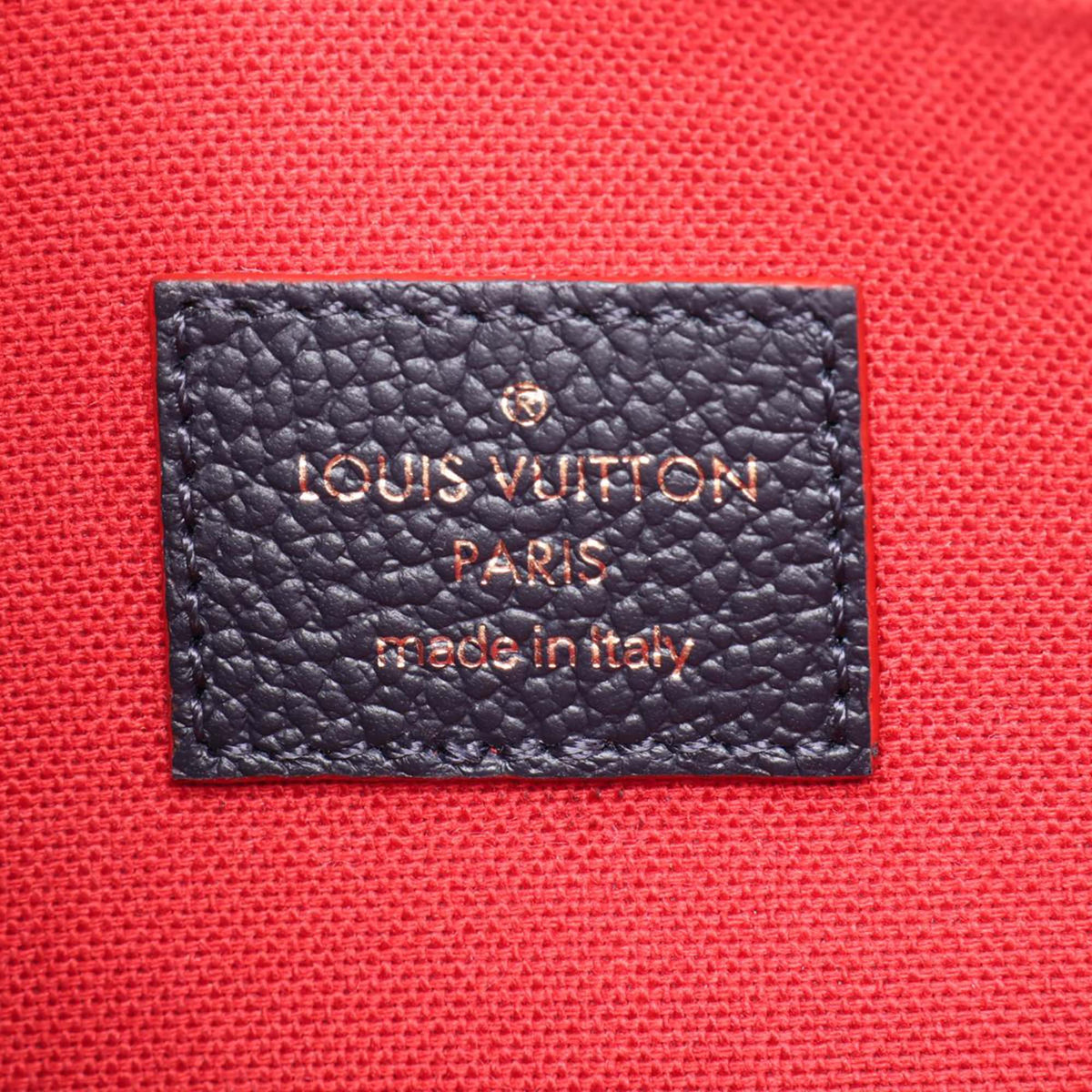 Louis Vuitton Monogram Empreinte Pochette Felicie — Blue