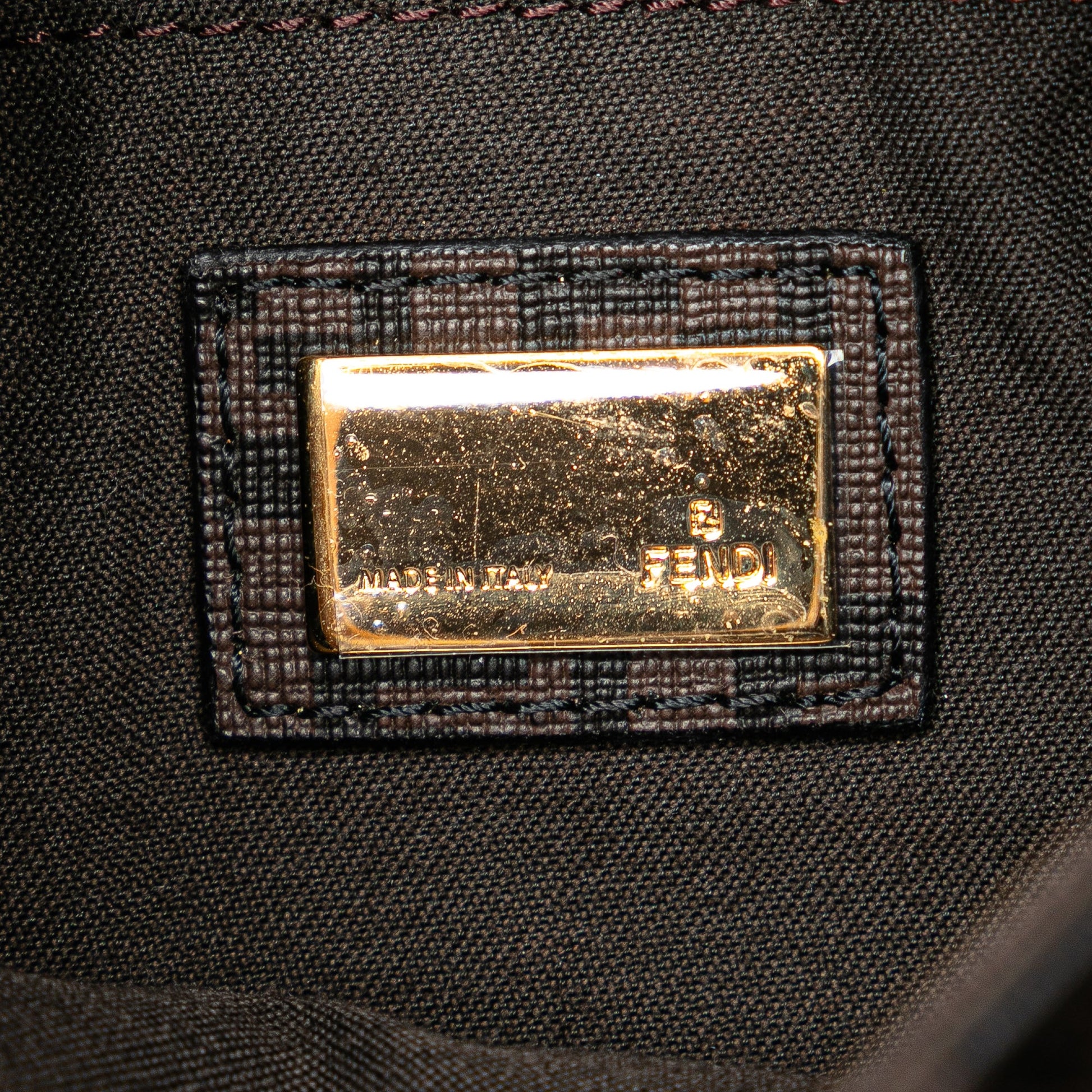 Fendi Zucchino Spalmati Crossbody
