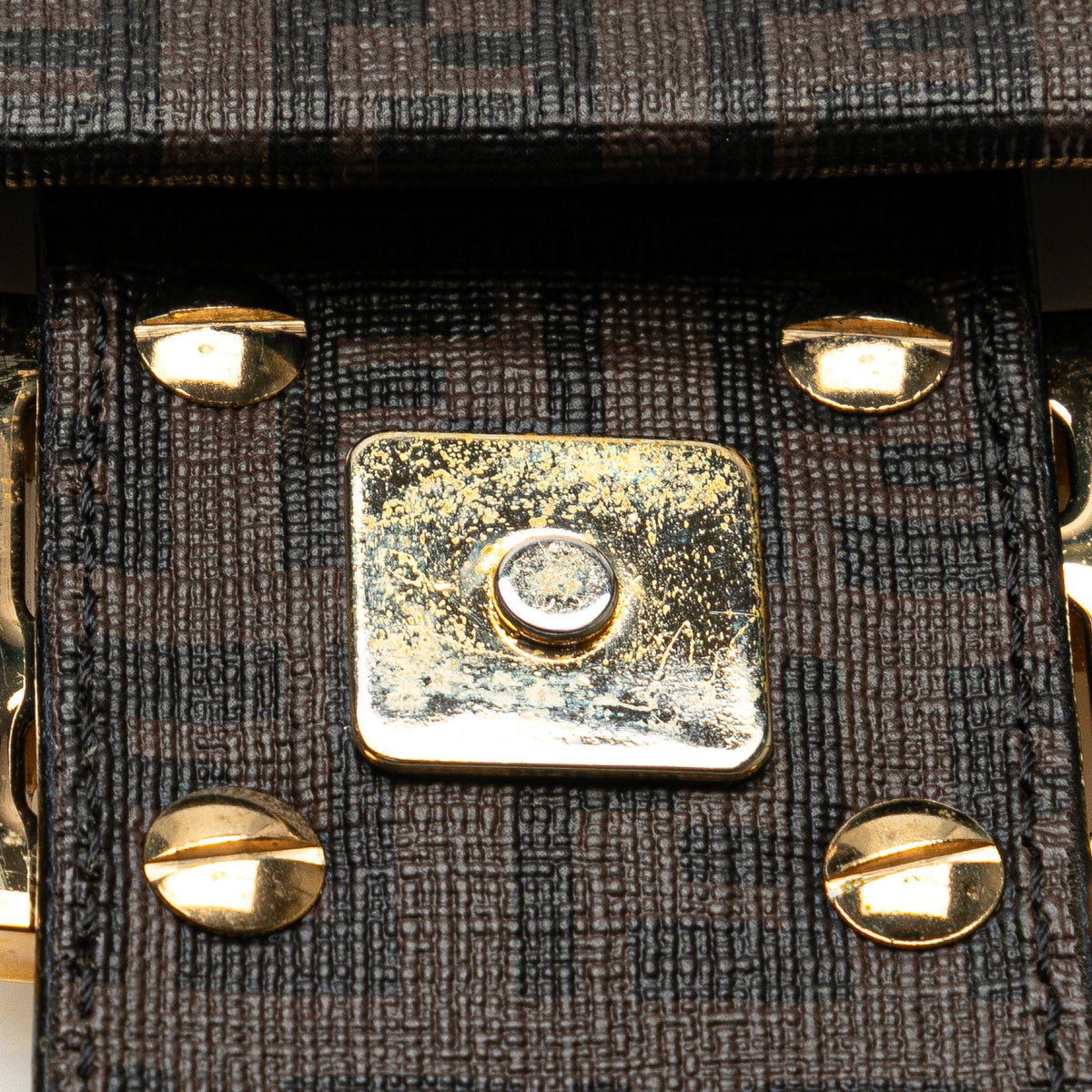 Fendi Zucchino Spalmati Crossbody