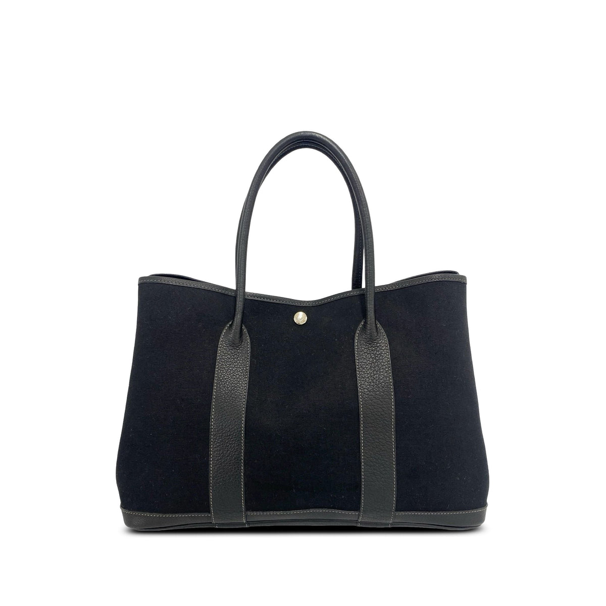 Hermès Toile and Negonda Garden Party 36 — Black