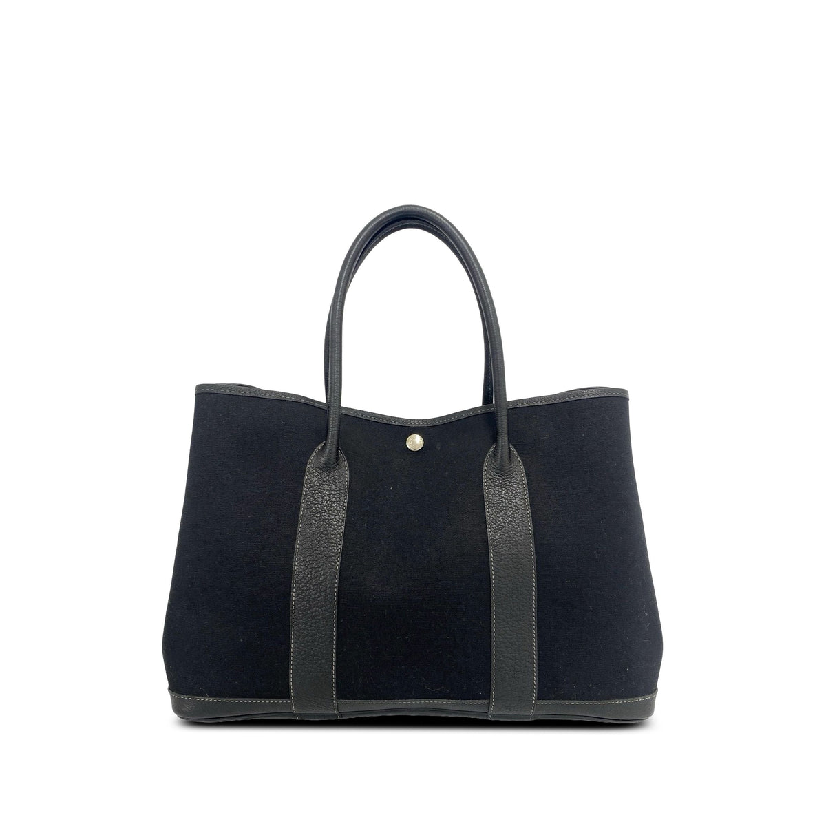 Hermès Toile and Negonda Garden Party 36 — Black