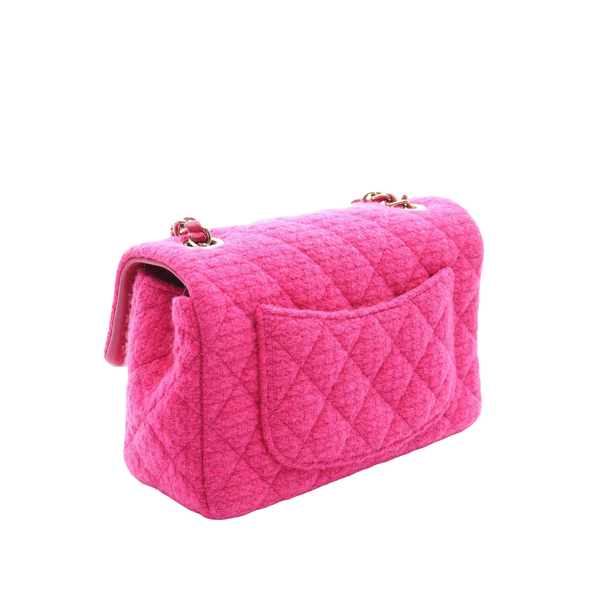 Chanel Mini Rectangular Tweed Flap