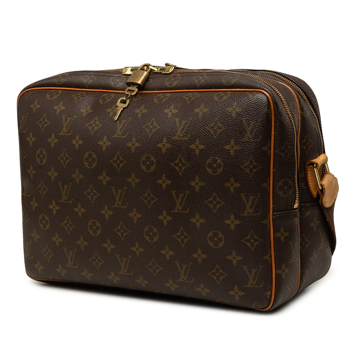 Louis Vuitton Monogram Reporter GM — Brown