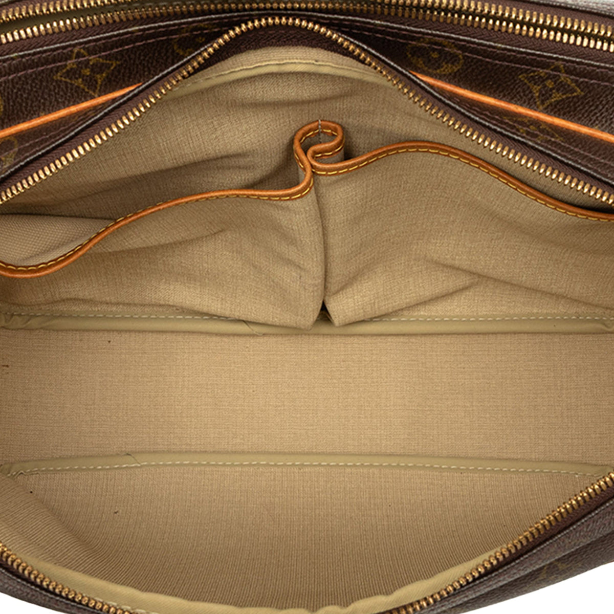 Louis Vuitton Monogram Reporter GM — Brown