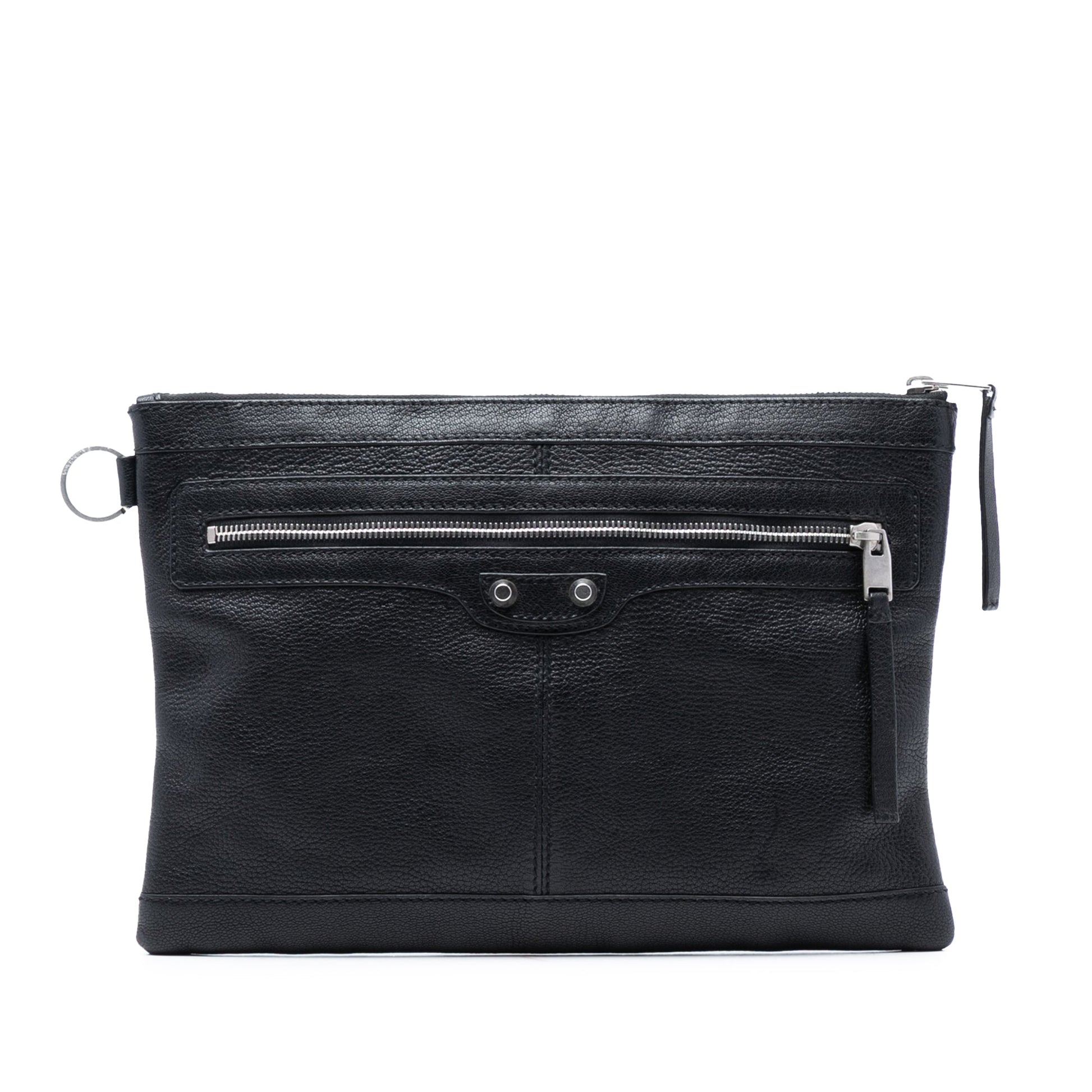 Lambskin Motocross Classic Clip M Clutch