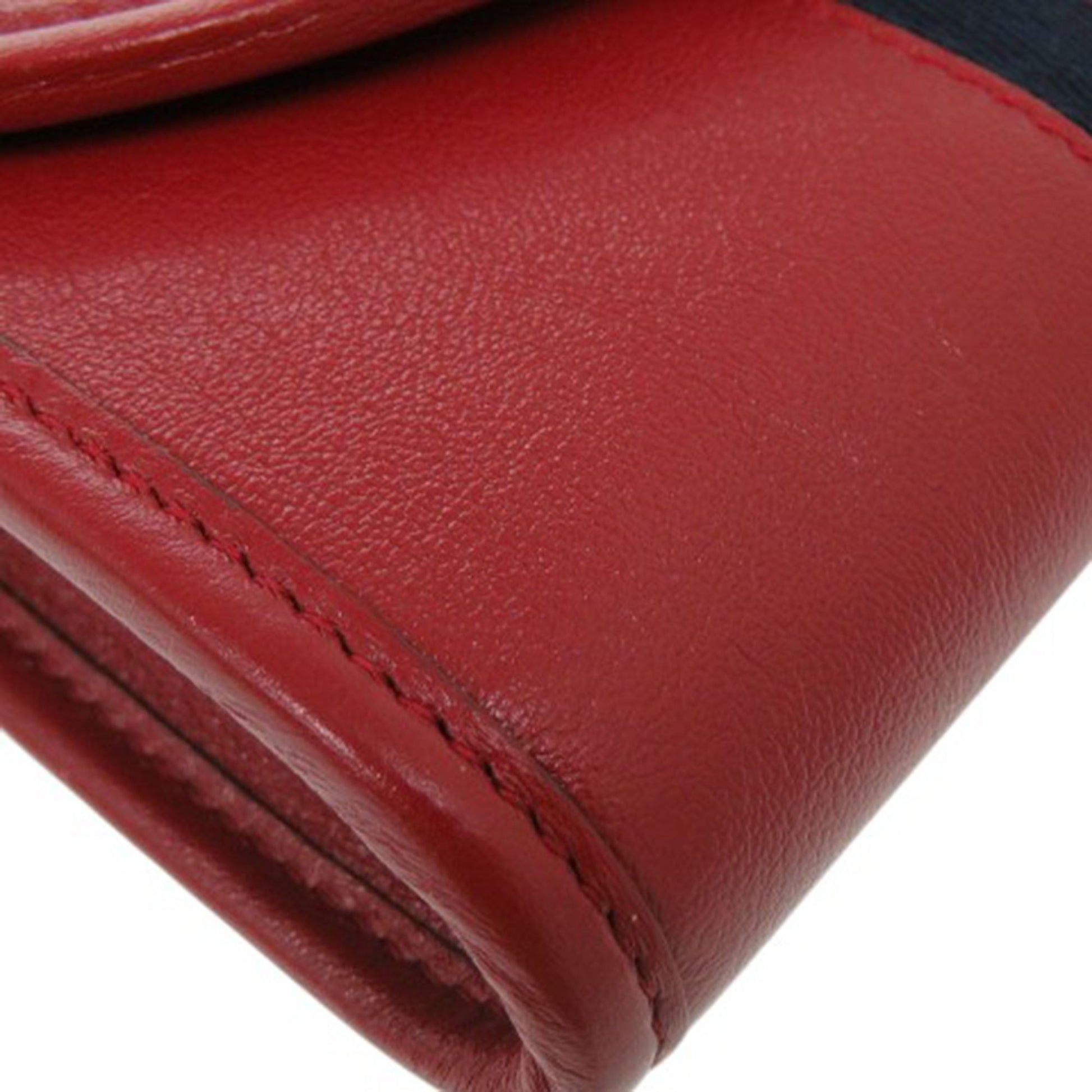 Gucci Mini Calfskin Rajah Web Chain Crossbody