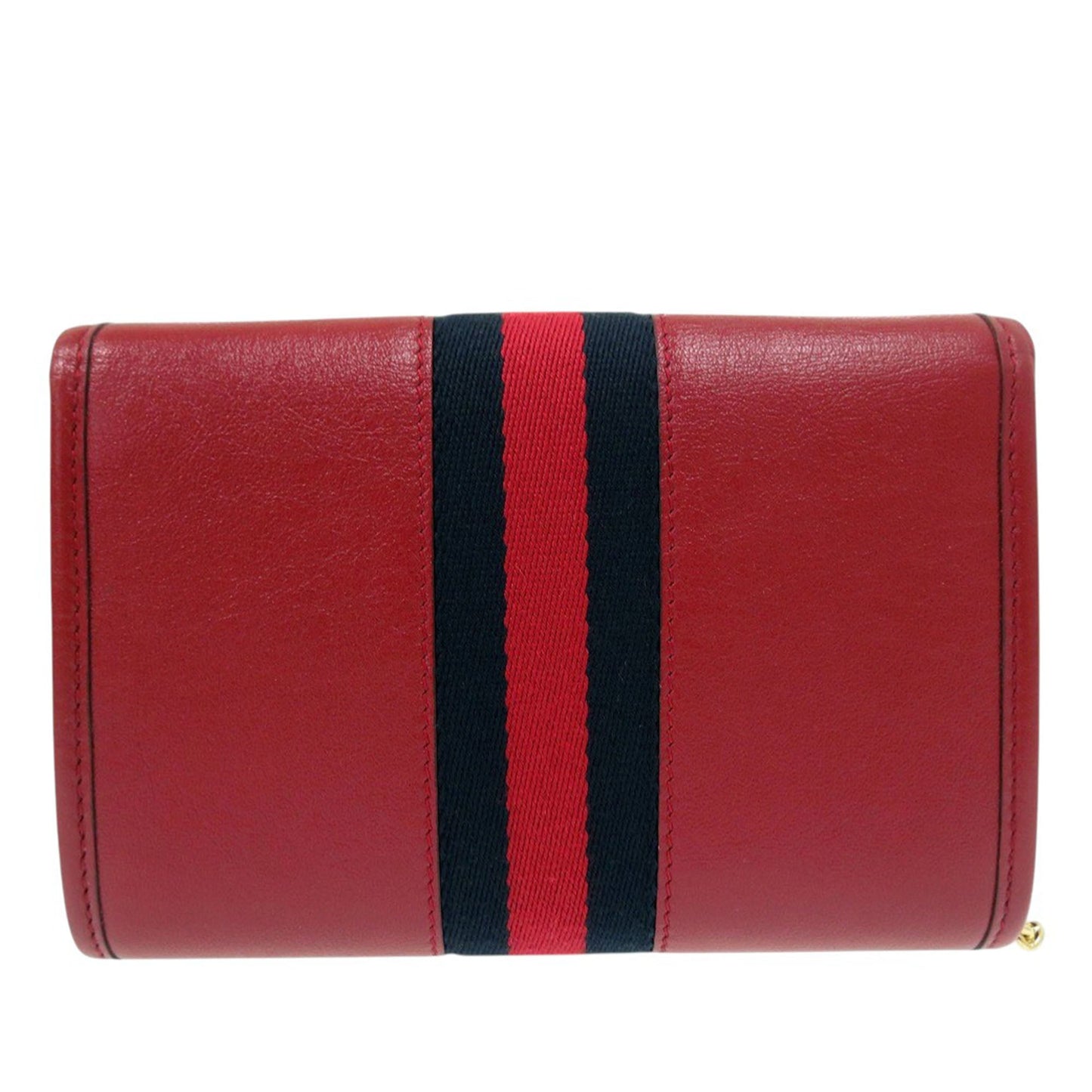 Gucci Mini Calfskin Rajah Web Chain Crossbody