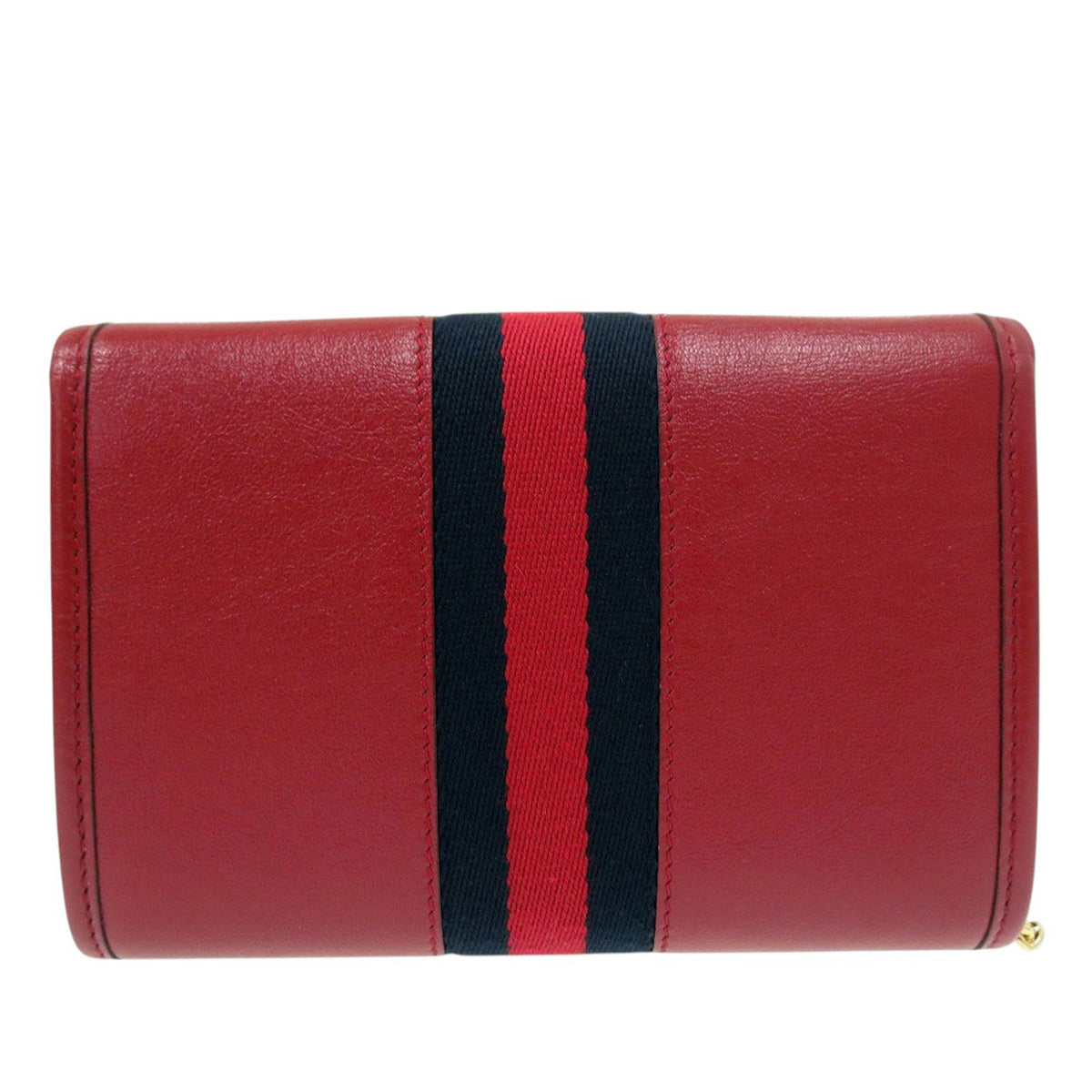 Gucci Mini Calfskin Rajah Web Chain Crossbody