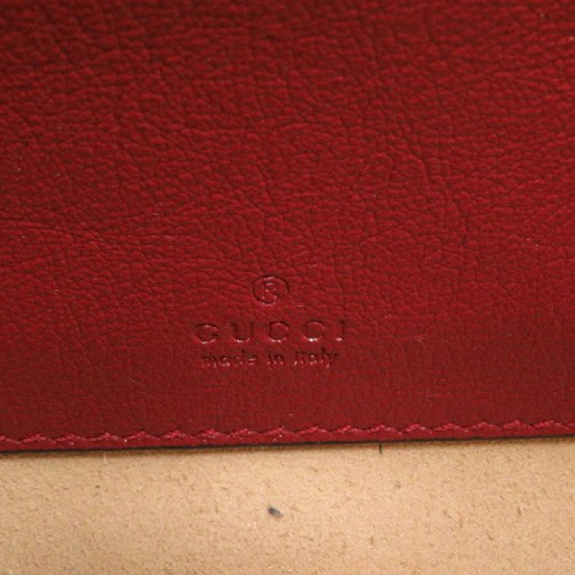 Gucci Mini Calfskin Rajah Web Chain Crossbody