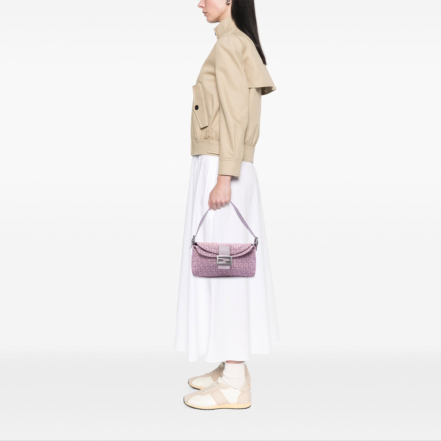 Zucchino Canvas Double Flap Shoulder Bag