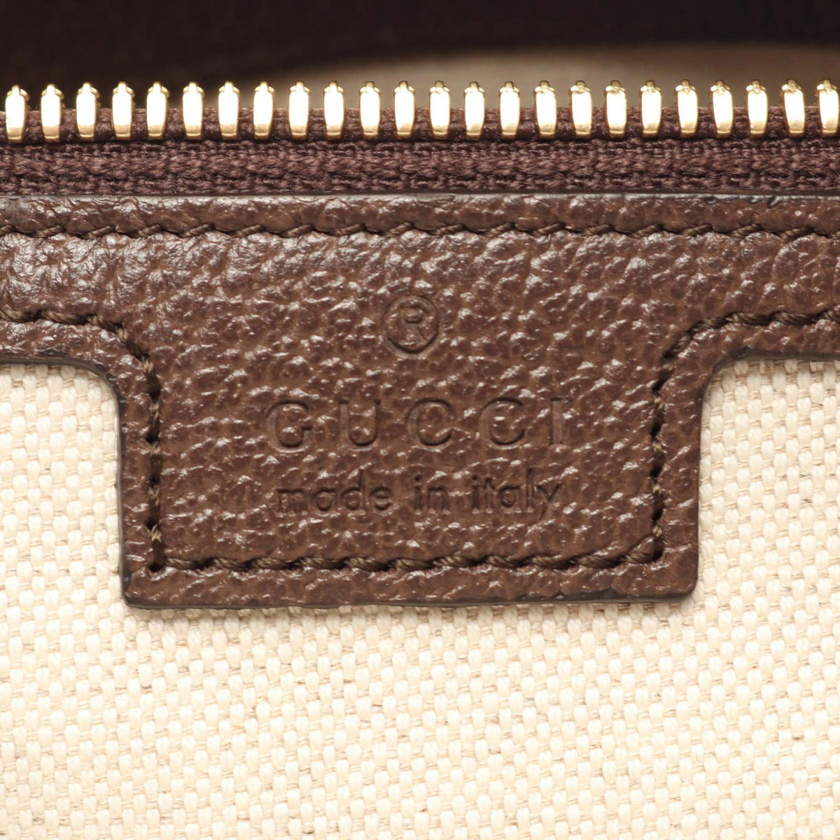 Gucci Jumbo GG Canvas Web Crossbody — Beige