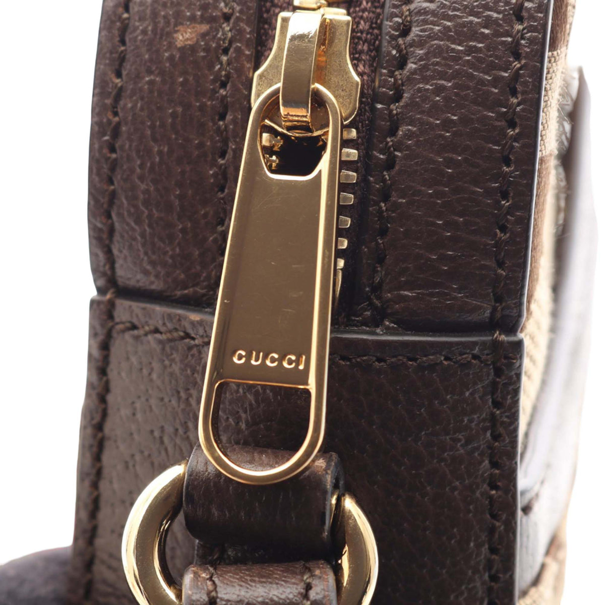 Gucci Jumbo GG Canvas Web Crossbody — Beige