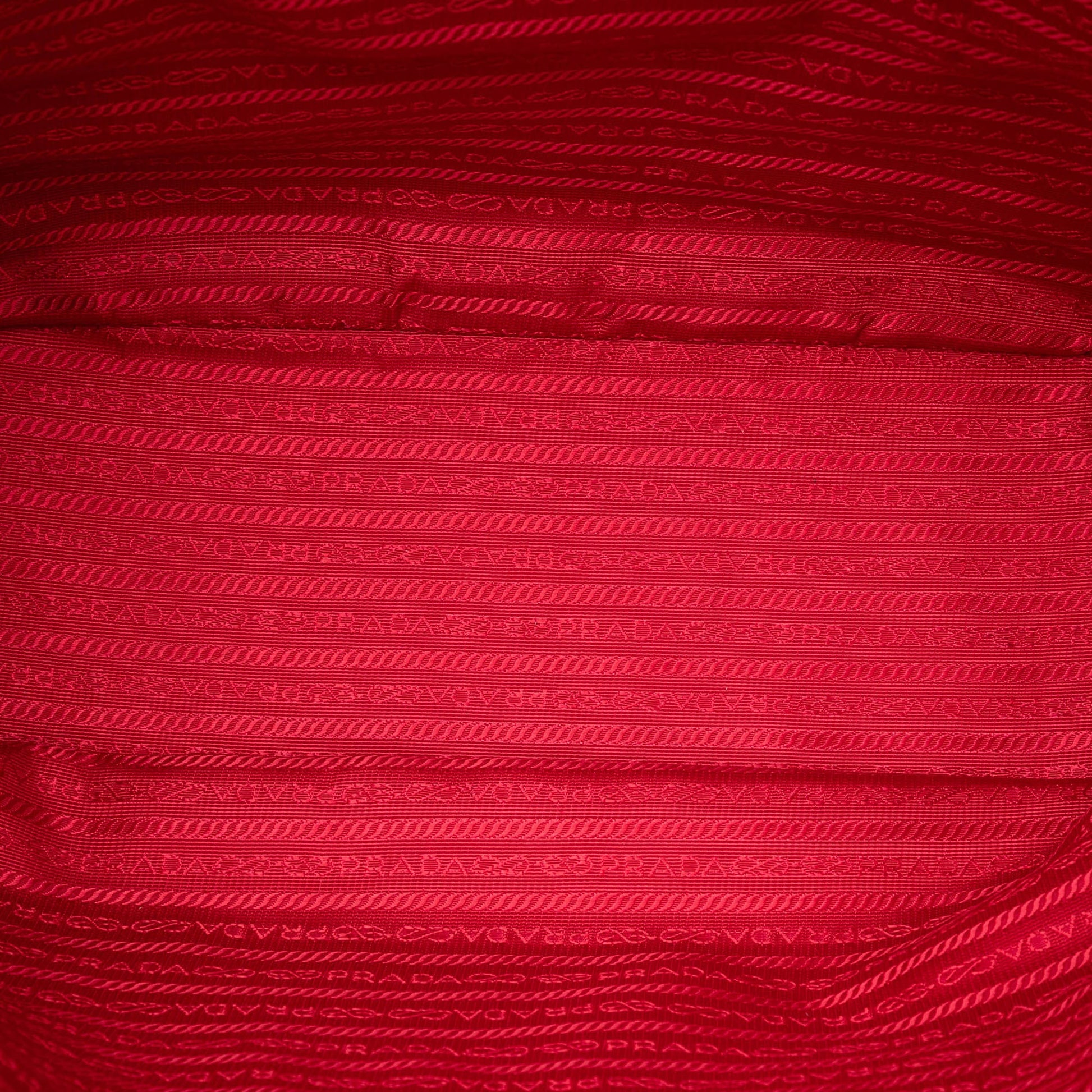 Prada Vitello Daino Side Zip Shopper Tote