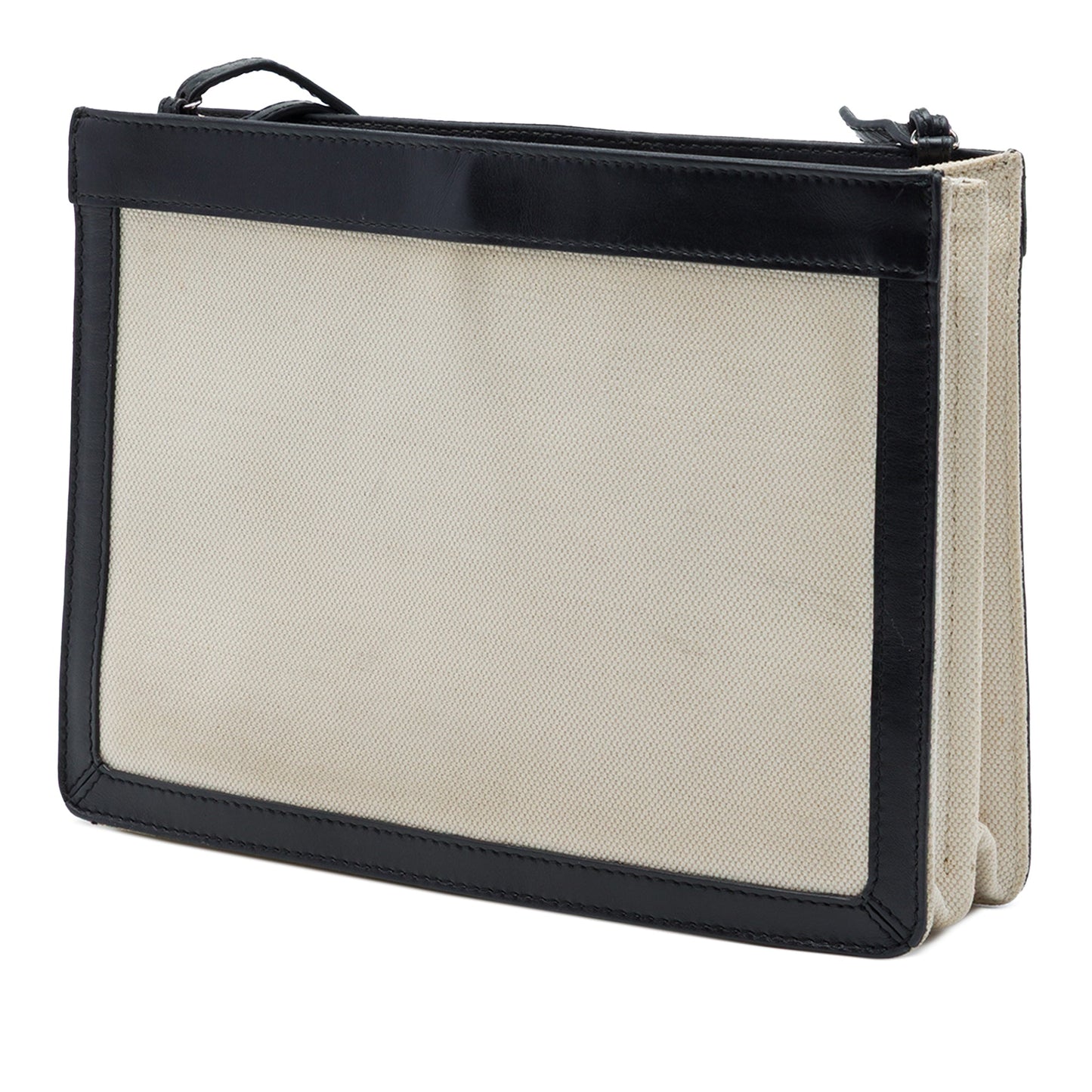 Balenciaga Canvas Navy Pochette Crossbody