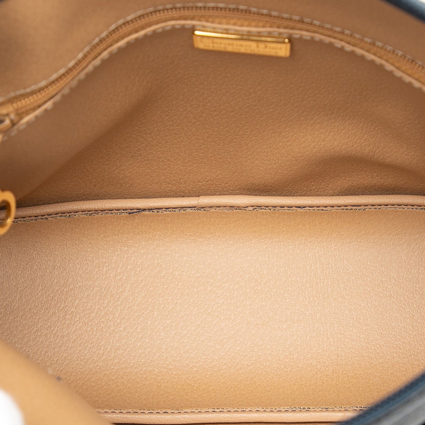 Dior Diorissimo Trotter Coated Canvas Handbag