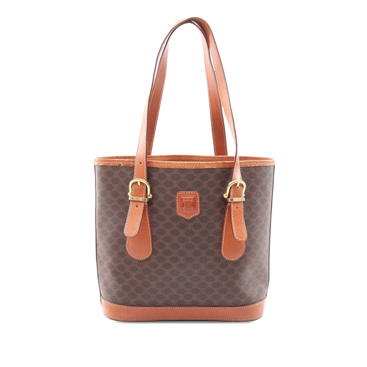 Celine Macadam Coated Canvas Tote