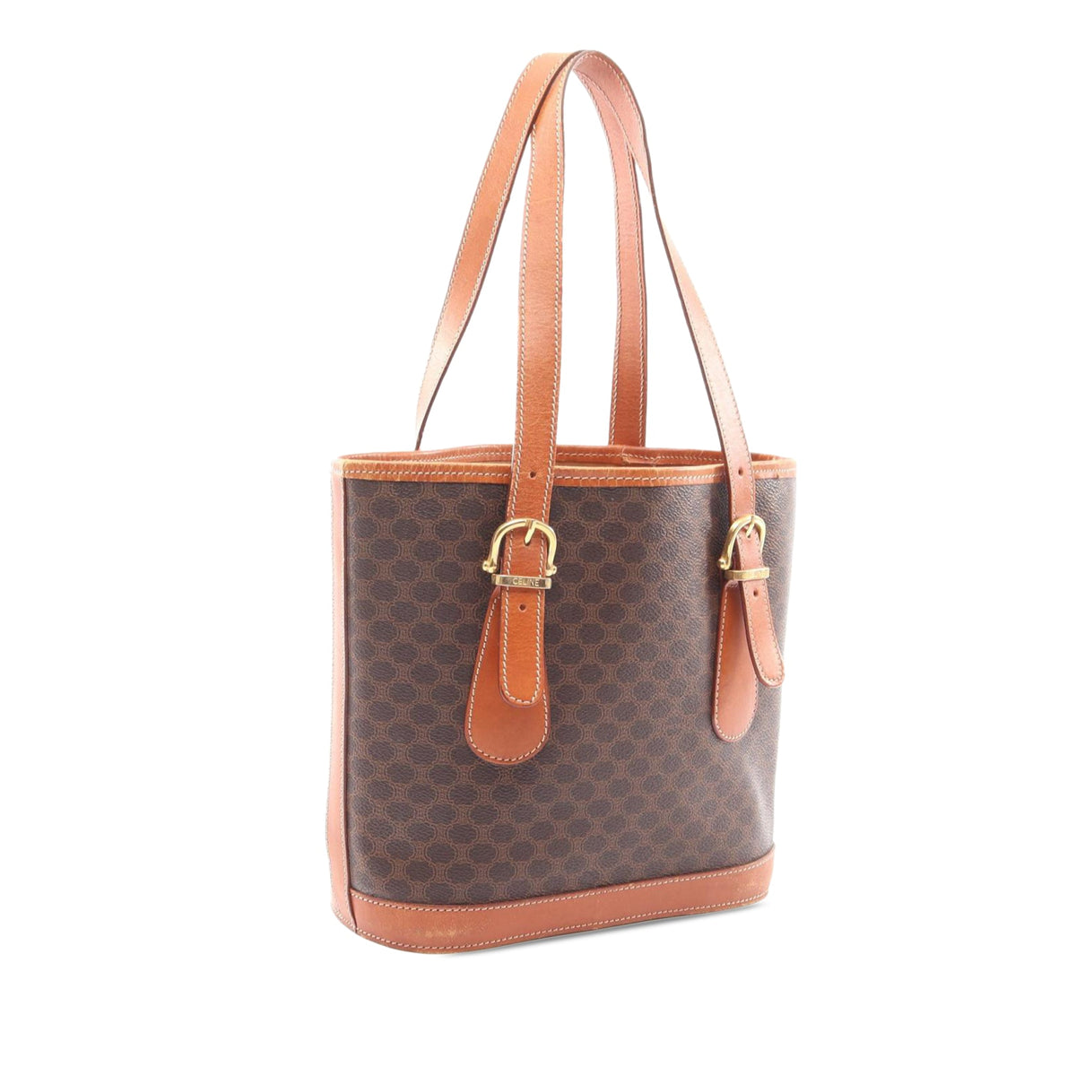 Celine Macadam Coated Canvas Tote