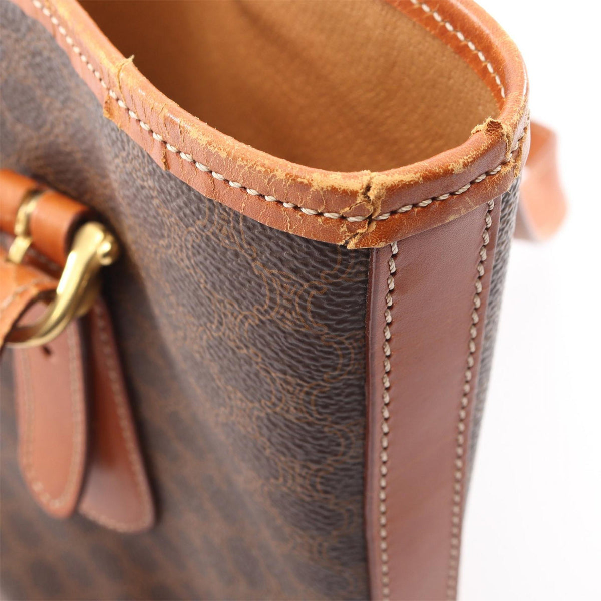 Celine Macadam Coated Canvas Tote