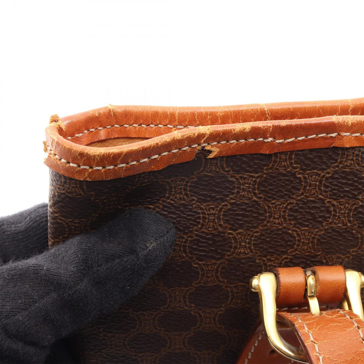 Celine Macadam Coated Canvas Tote