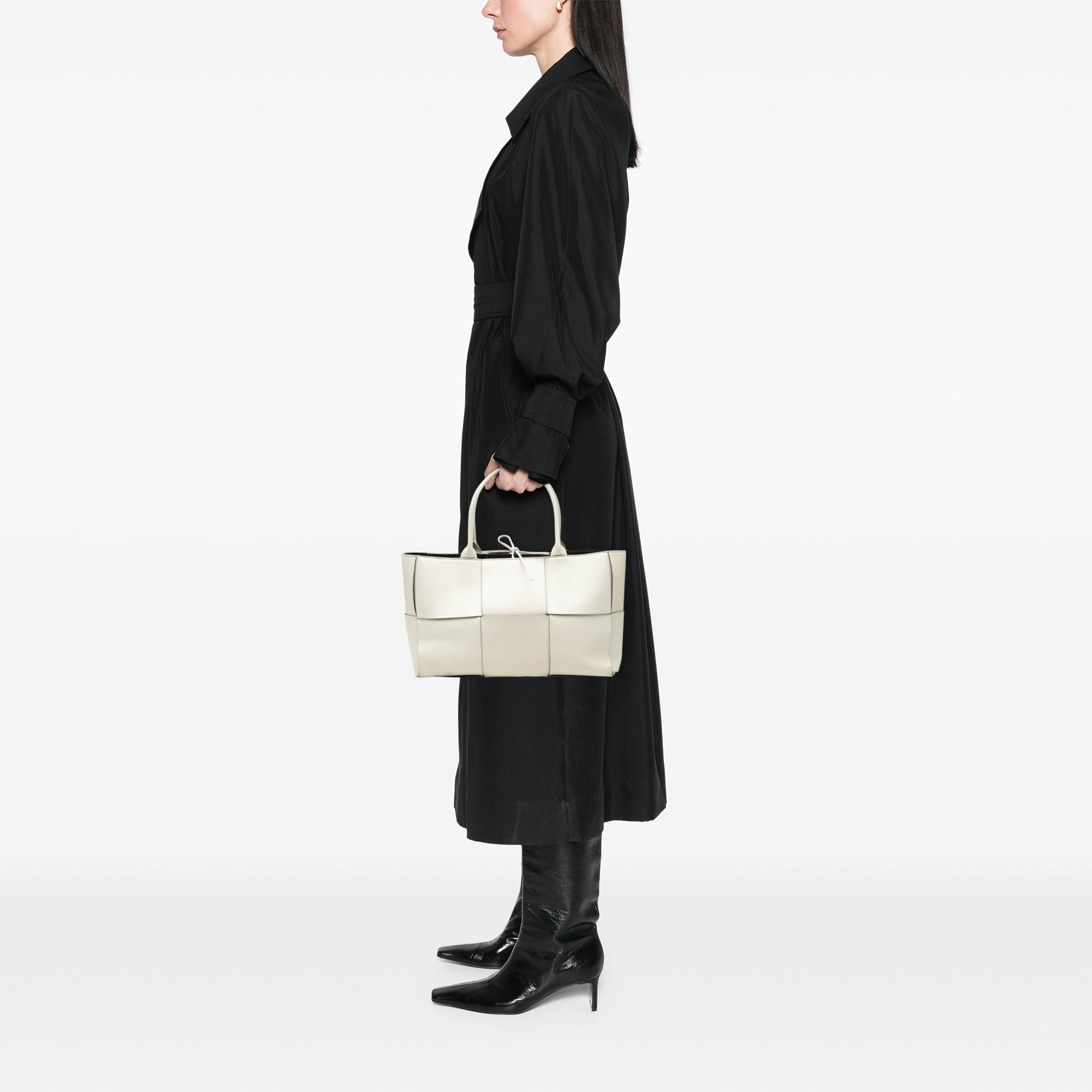 Bottega Veneta Medium Nappa Maxi Intrecciato Arco Tote