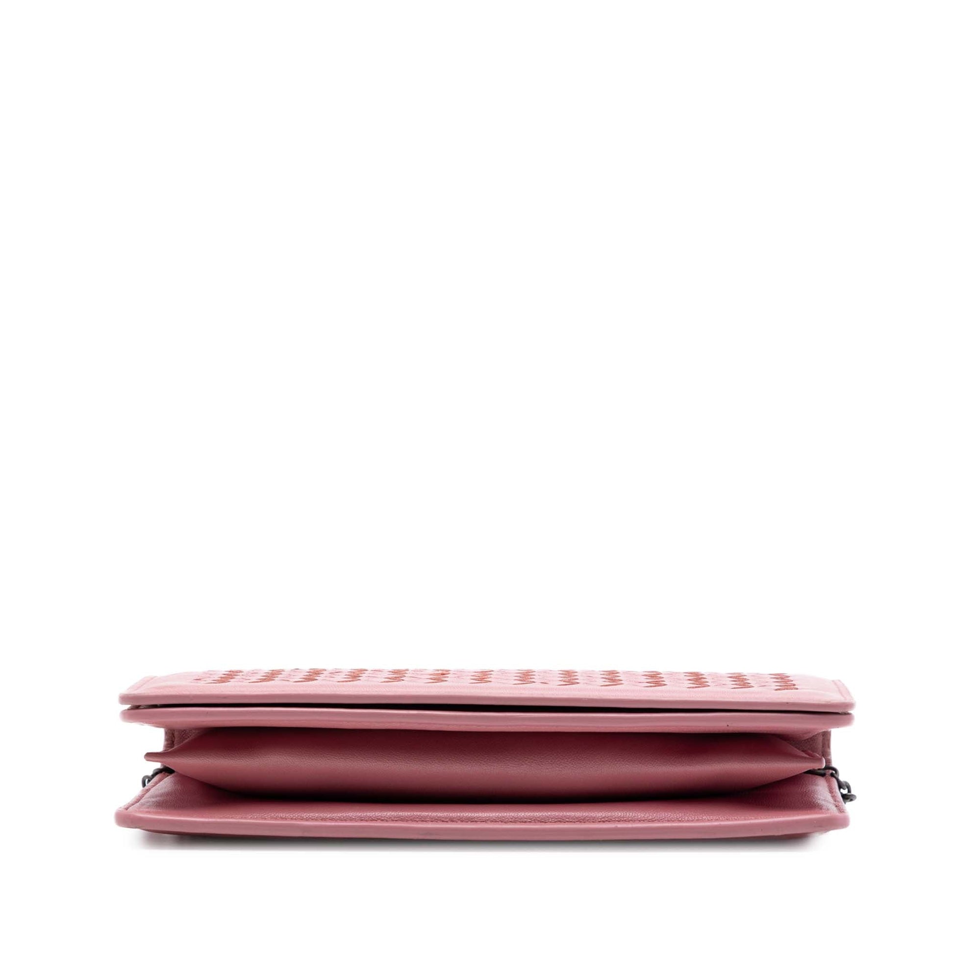 Bottega Veneta Nappa Intrecciato Continental Wallet on Chain