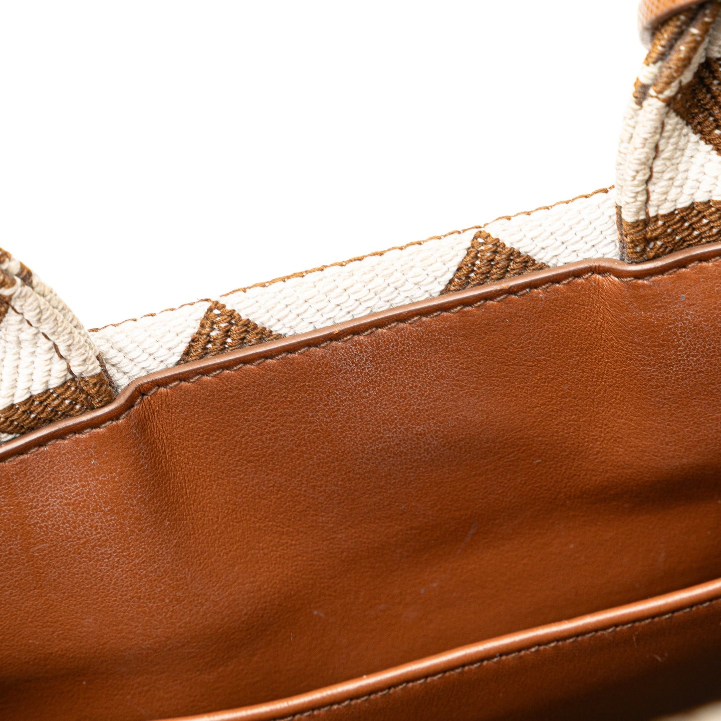 Prada Small Canvas Symbole Triangolo Satchel