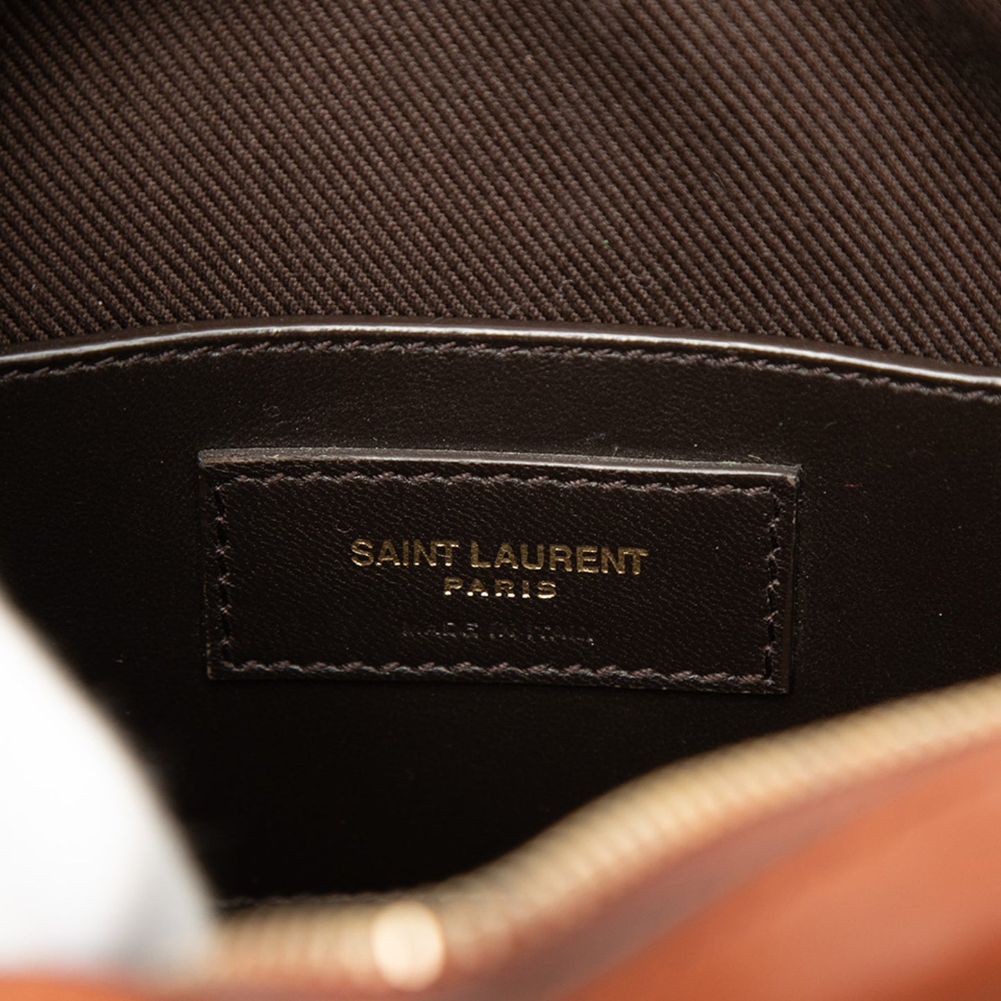 Saint Laurent Le Monogramme Coated Canvas and Leather Coeur Crossbody