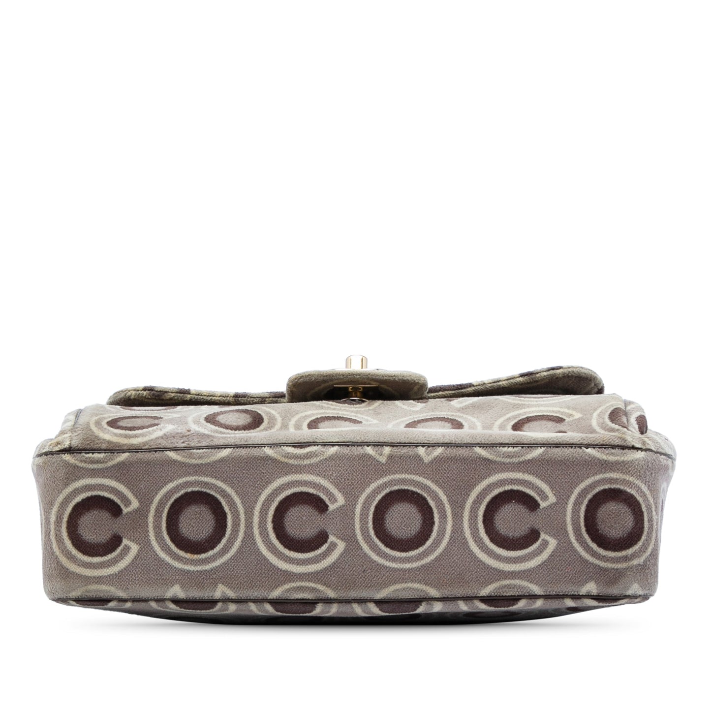 Chanel Coco Velvet Flap Box Top Handle Bag