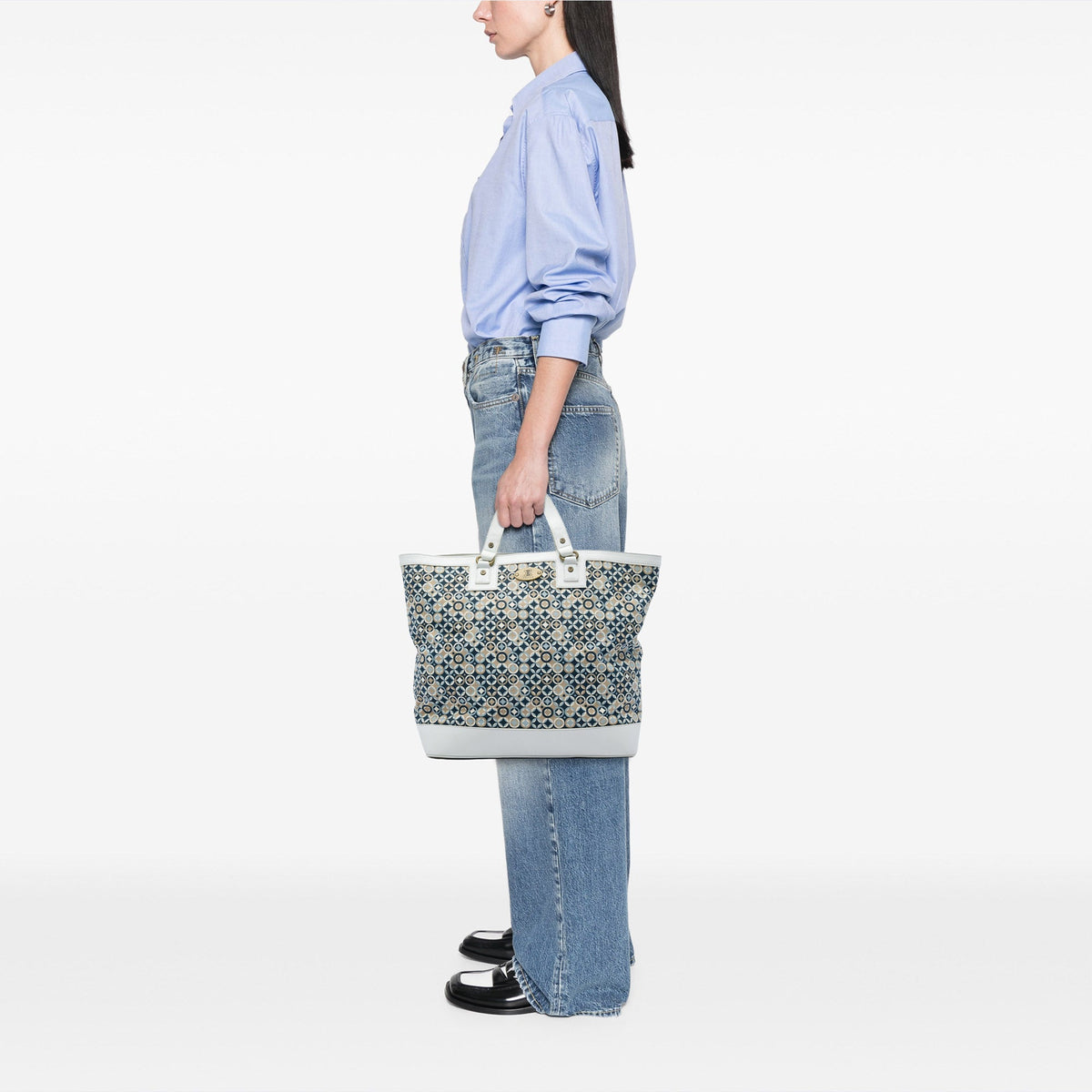 Celine Printed Canvas Tote