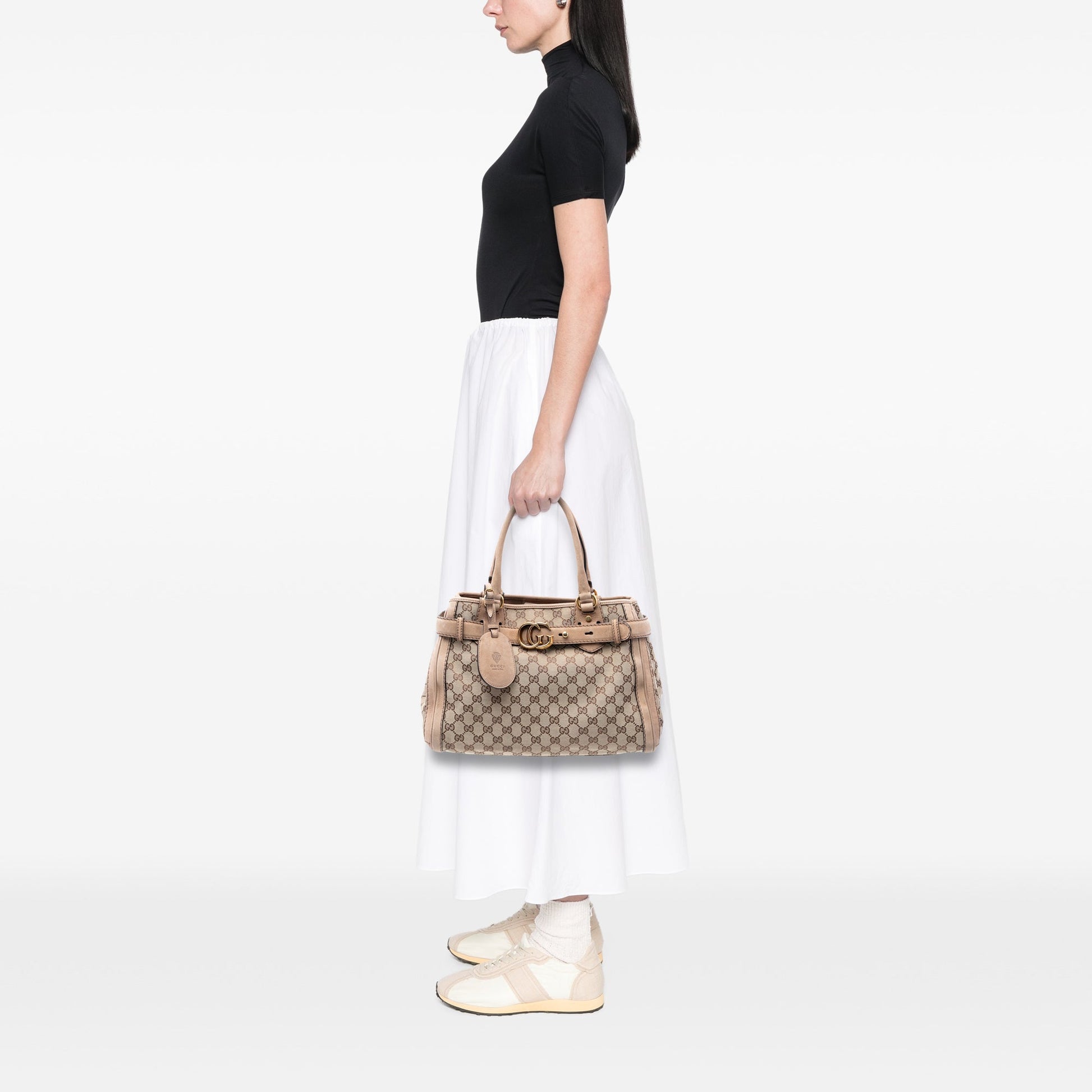Gucci GG Canvas Running Tote
