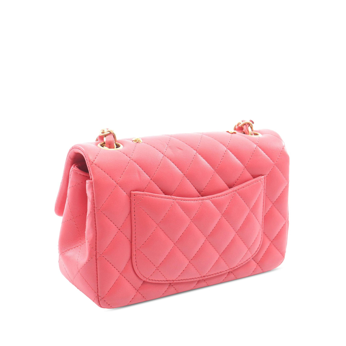 Chanel Mini Rectangular Classic Lambskin Lucky Charms Single Flap