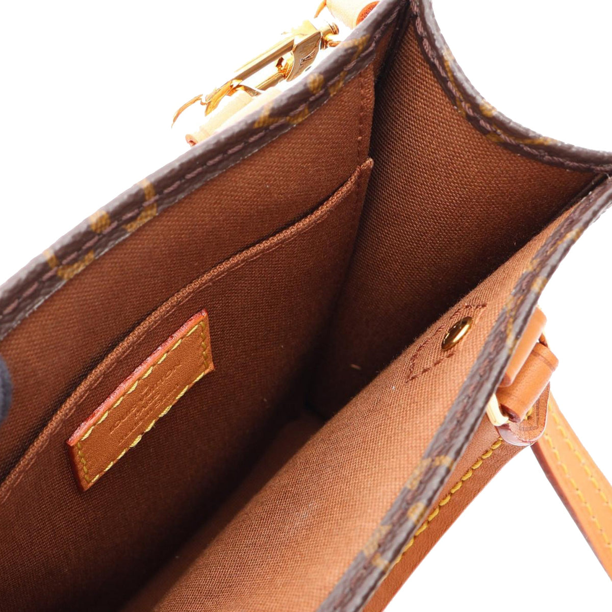Louis Vuitton Monogram Petit Sac Plat