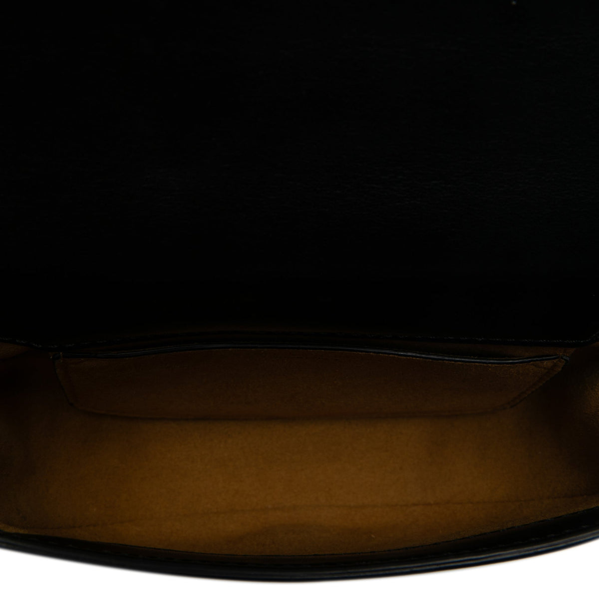Stella McCartney Small Faux Leather Frayme Flap Crossbody — Black