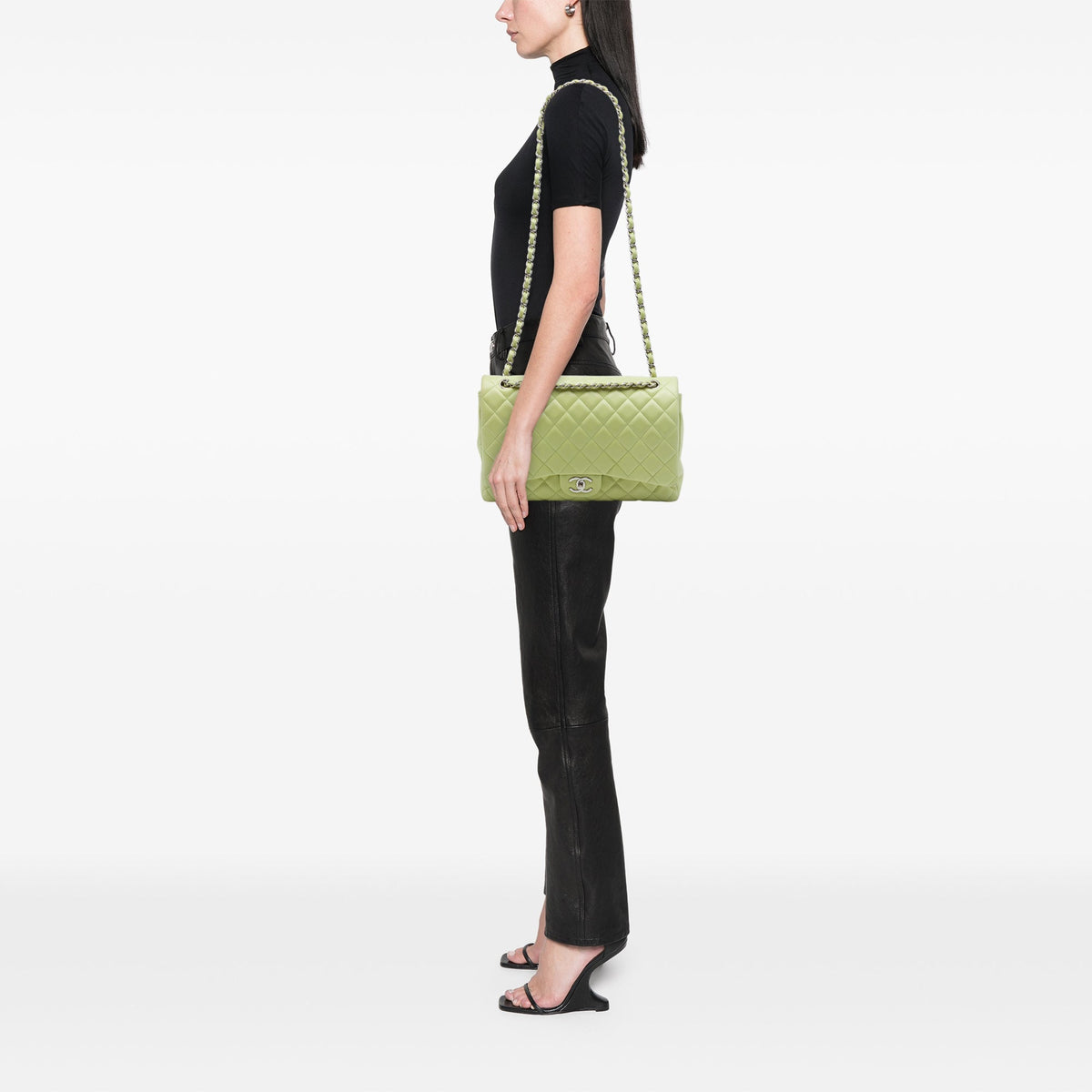 Chanel Maxi Classic Lambskin Double Flap